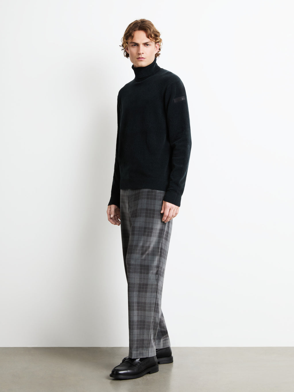 Velvet Turtleneck Knit