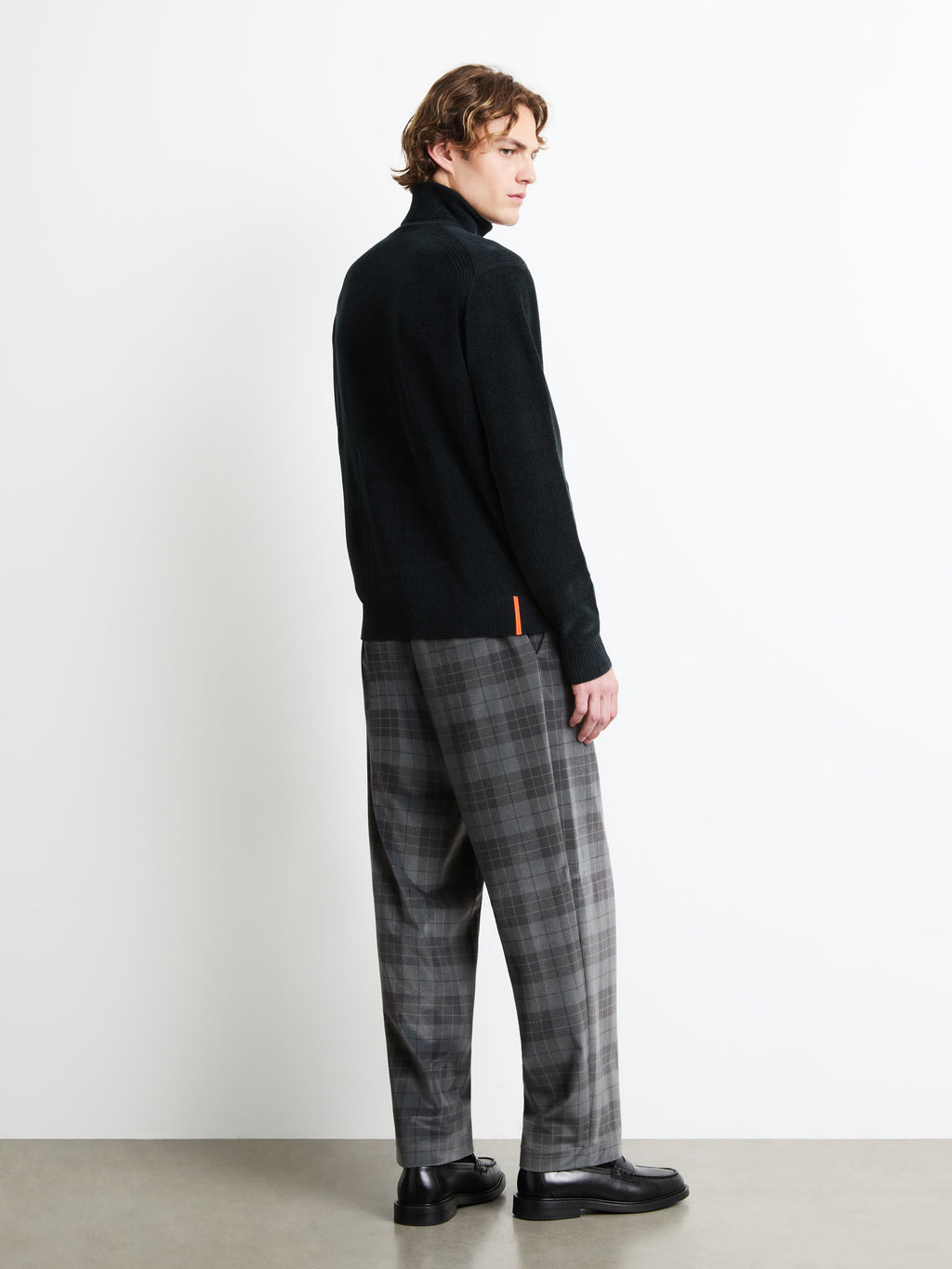 Velvet Turtleneck Knit