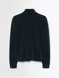 Velvet Turtleneck Knit