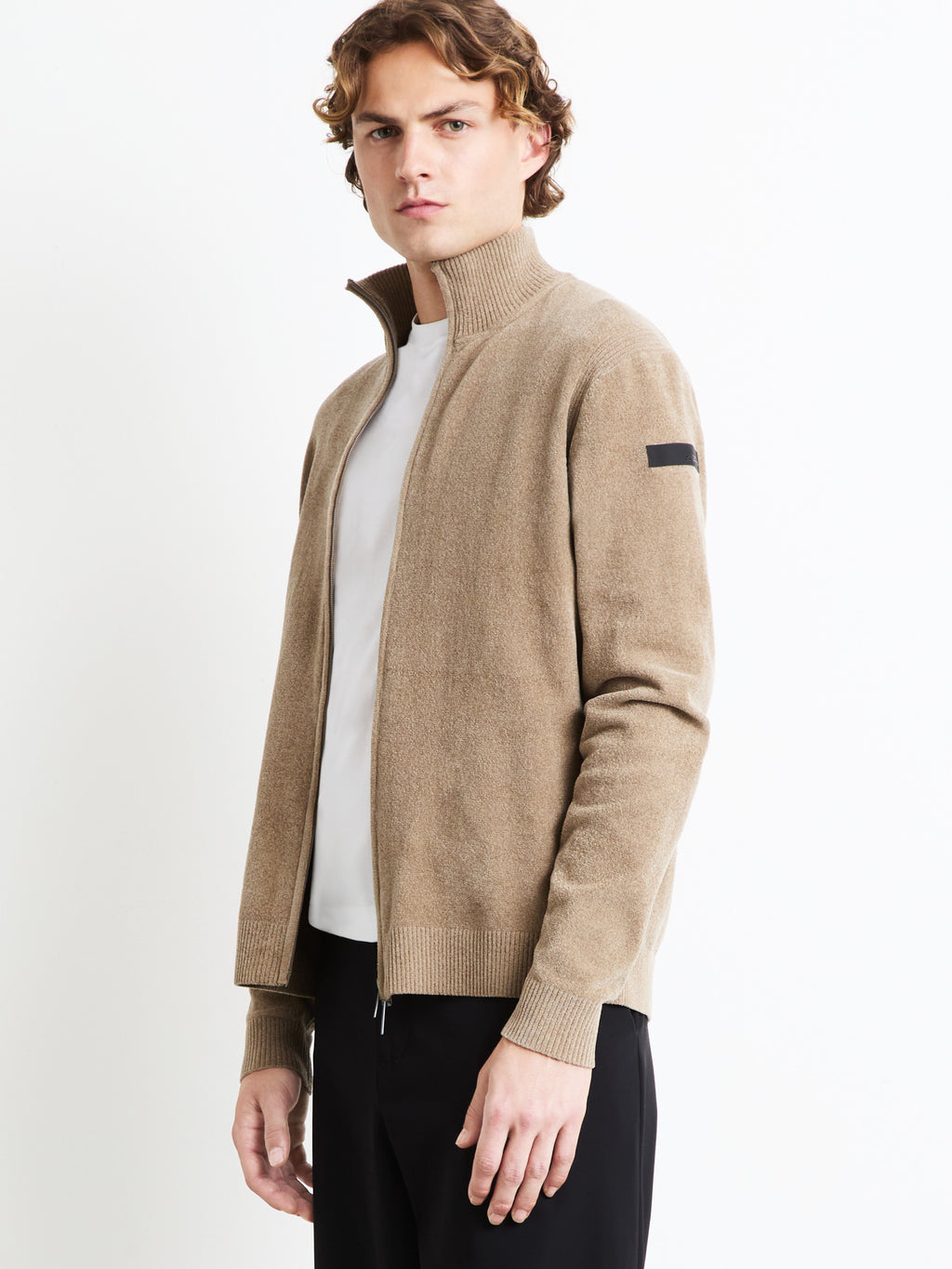 Velvet Full Zip Knit