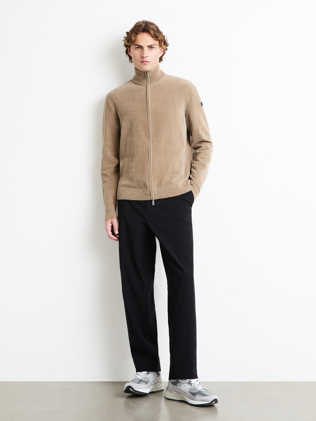 Velvet Full Zip Knit