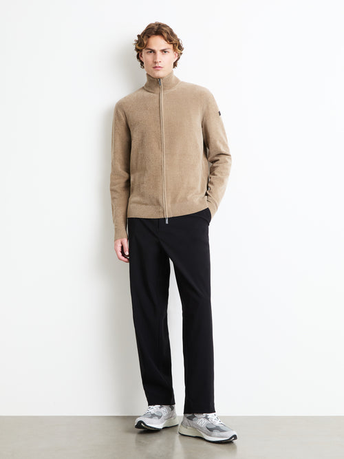Velvet Full Zip Knit
