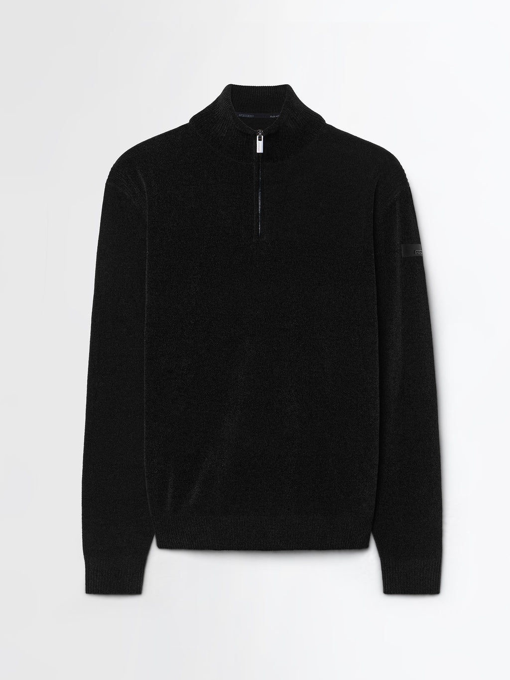 Velvet Half Zip Knit