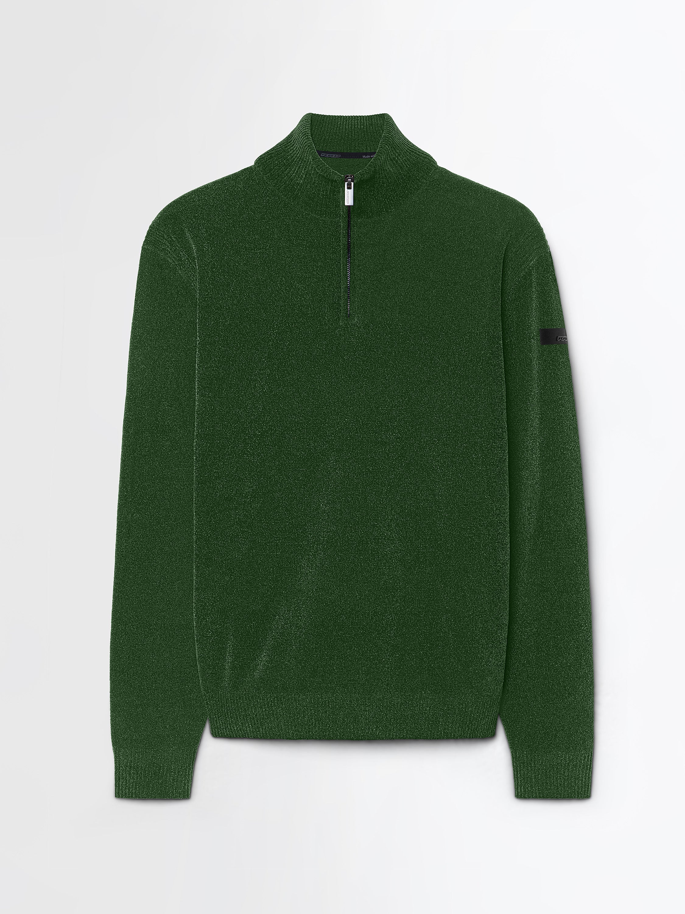 Velvet Half Zip Knit