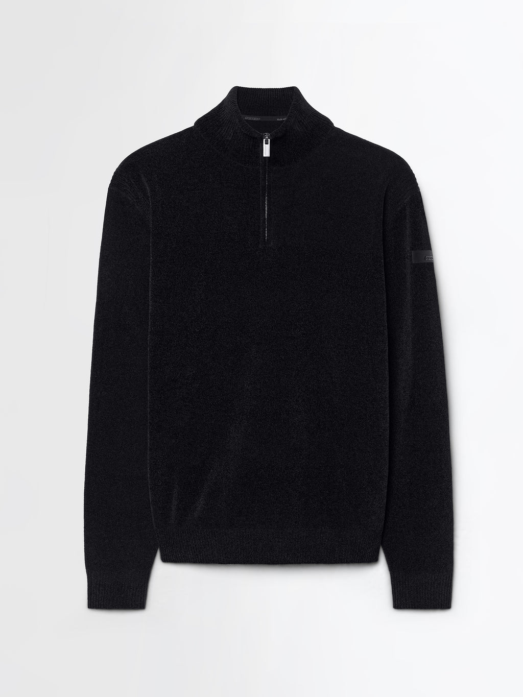 Velvet Half Zip Knit