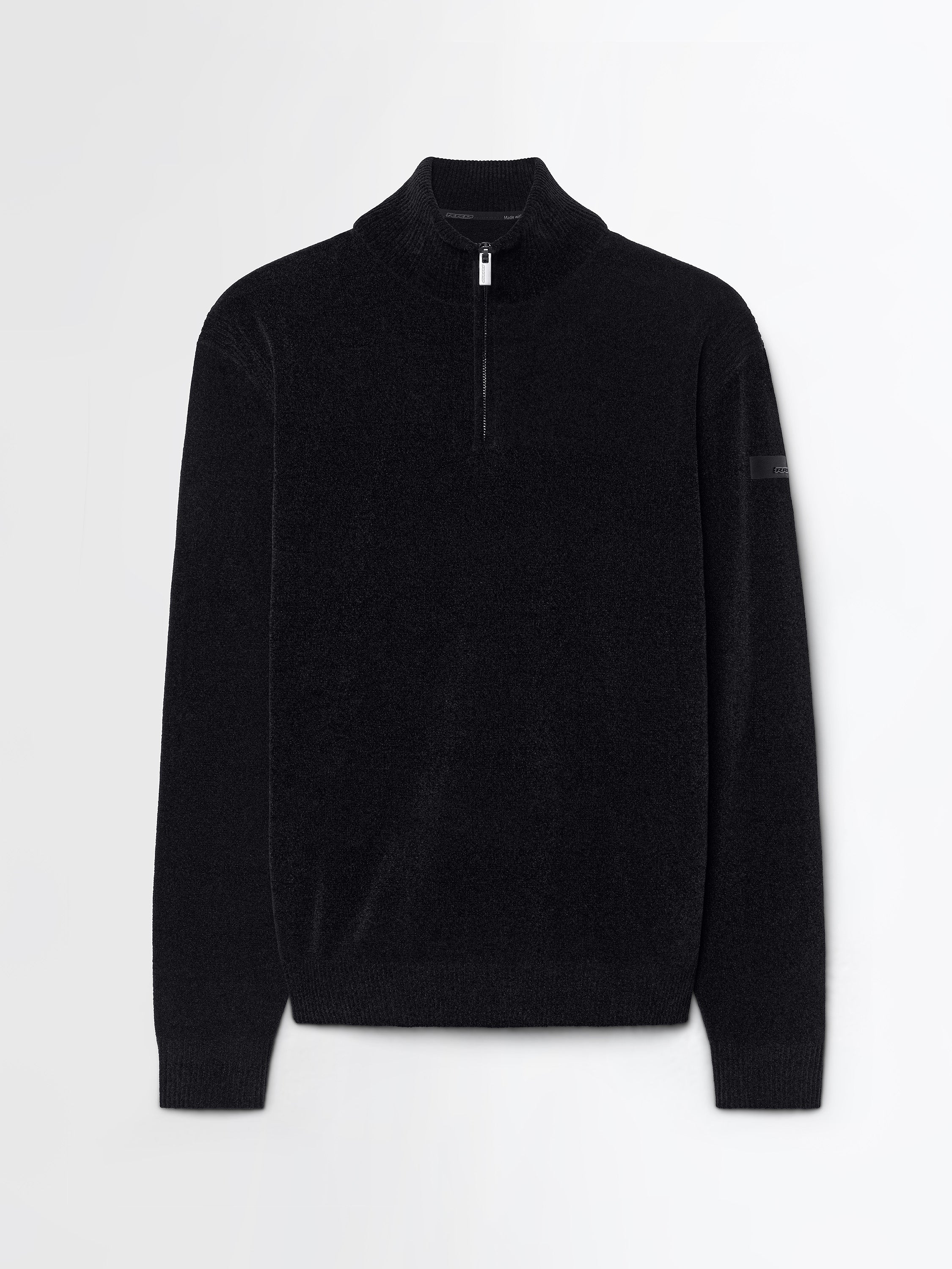 Velvet Half Zip Knit