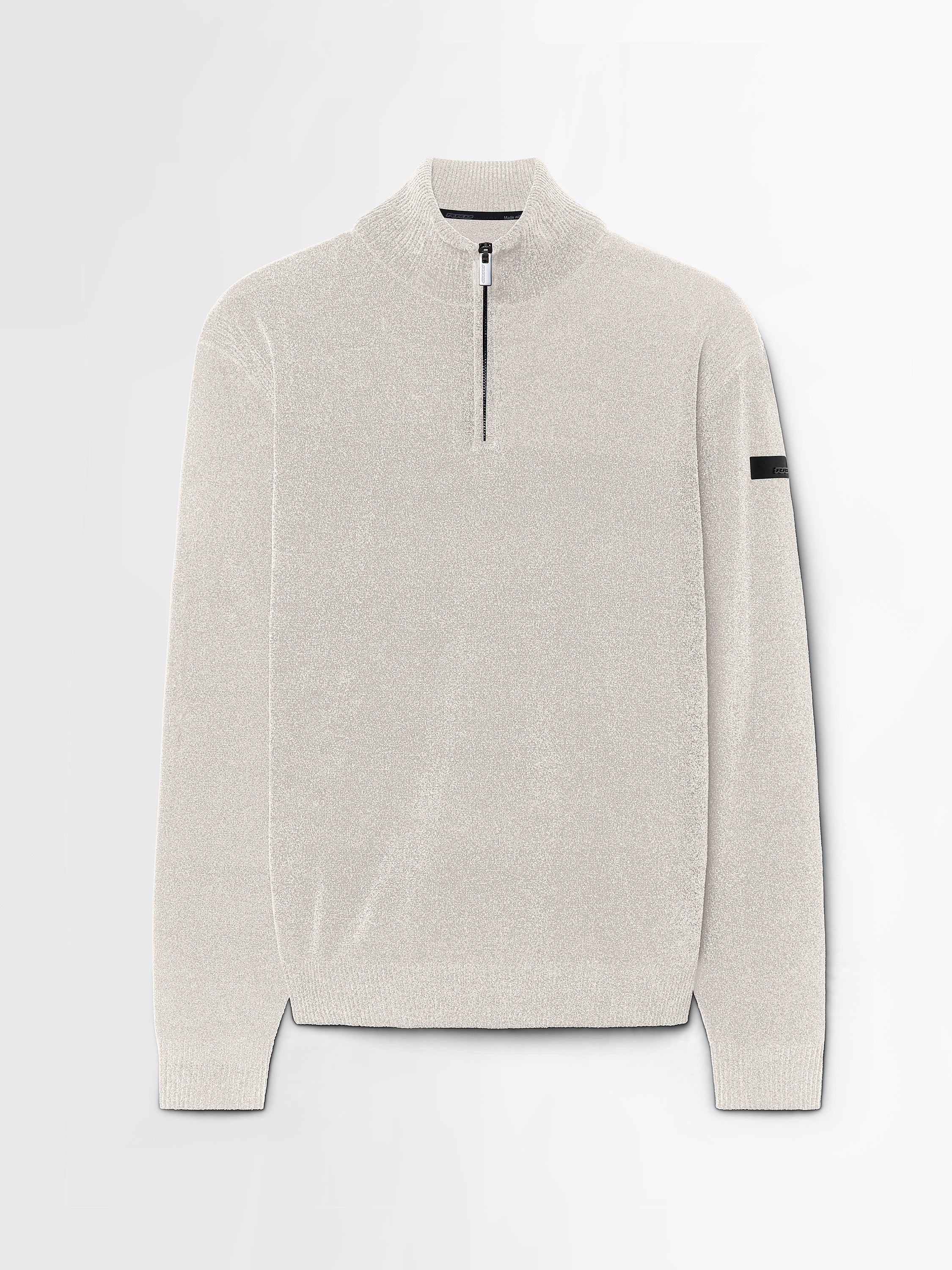 Velvet Half Zip Knit