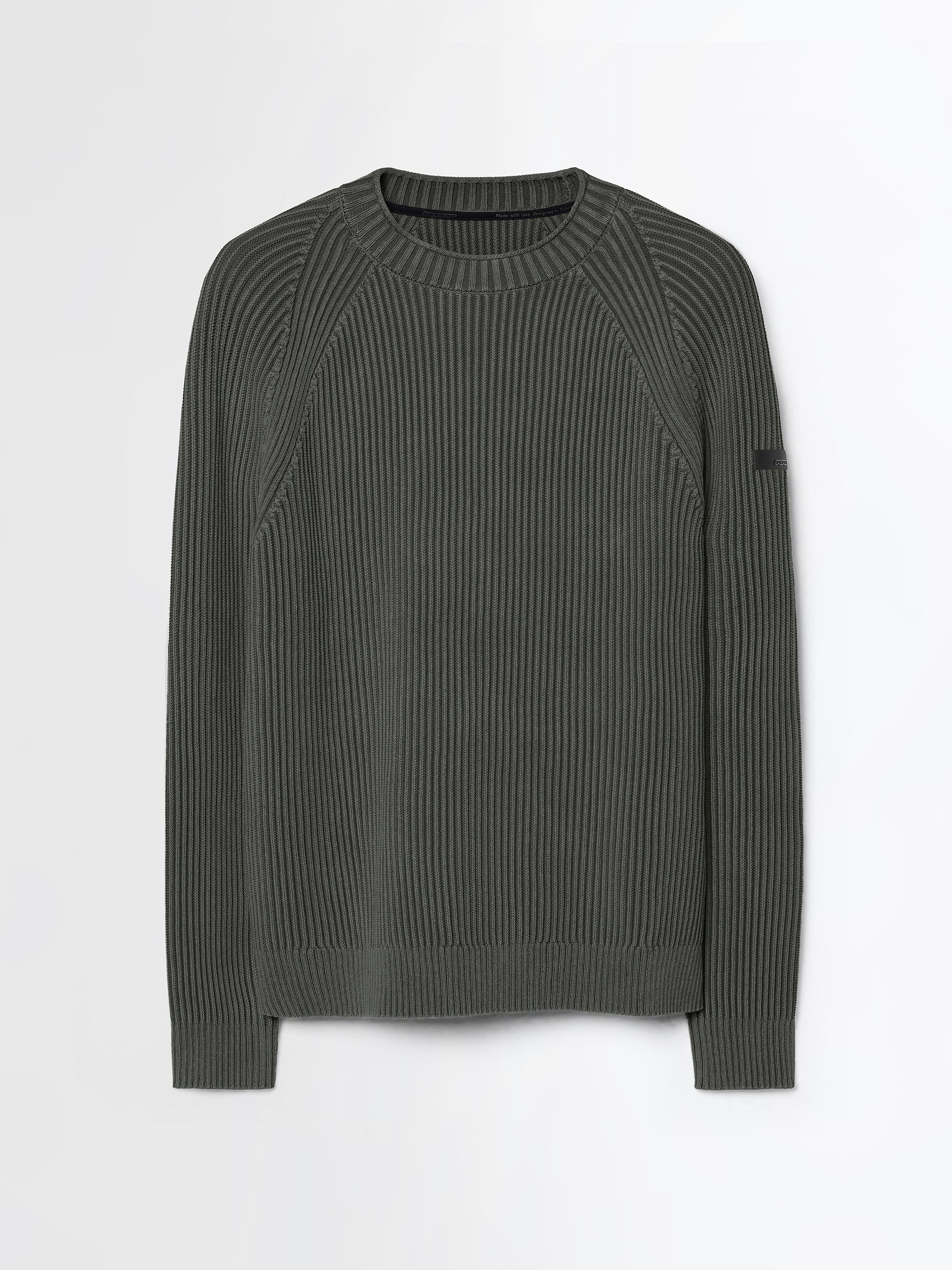 Cotton 7 Techno Wash Round Knit