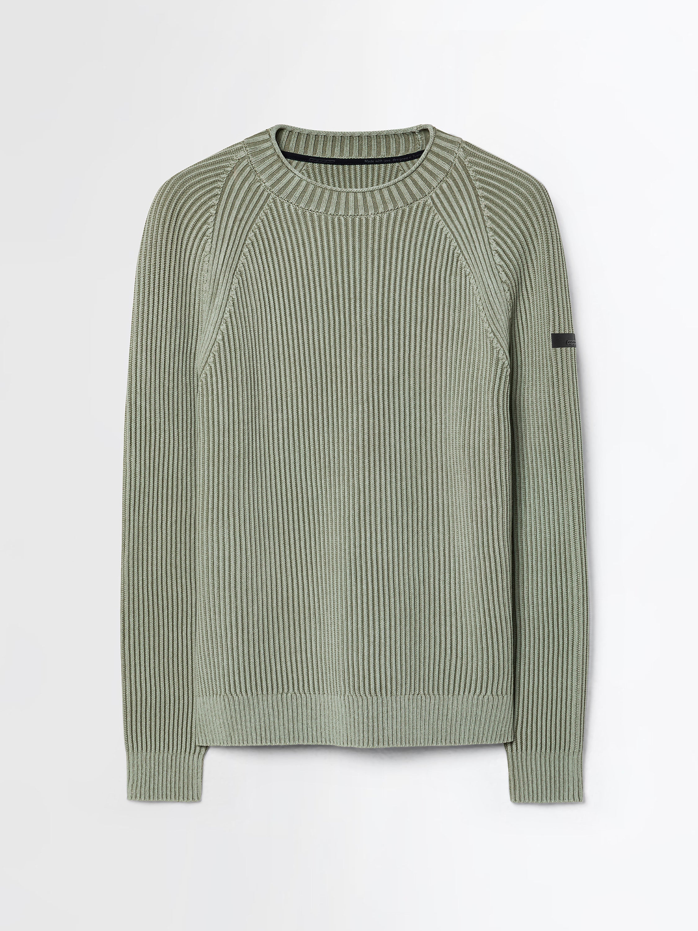 Cotton 7 Techno Wash Round Knit