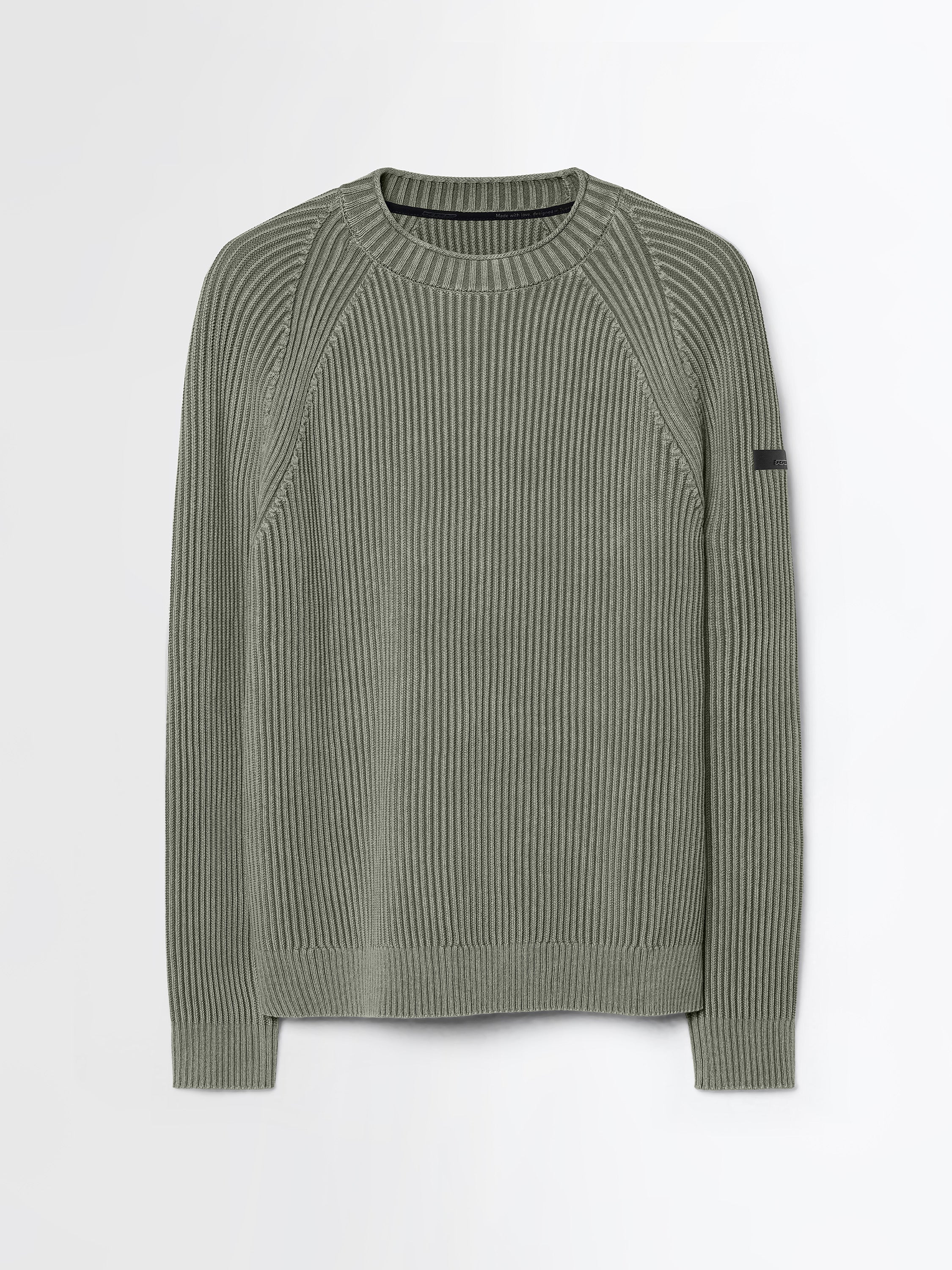 Cotton 7 Techno Wash Round Knit