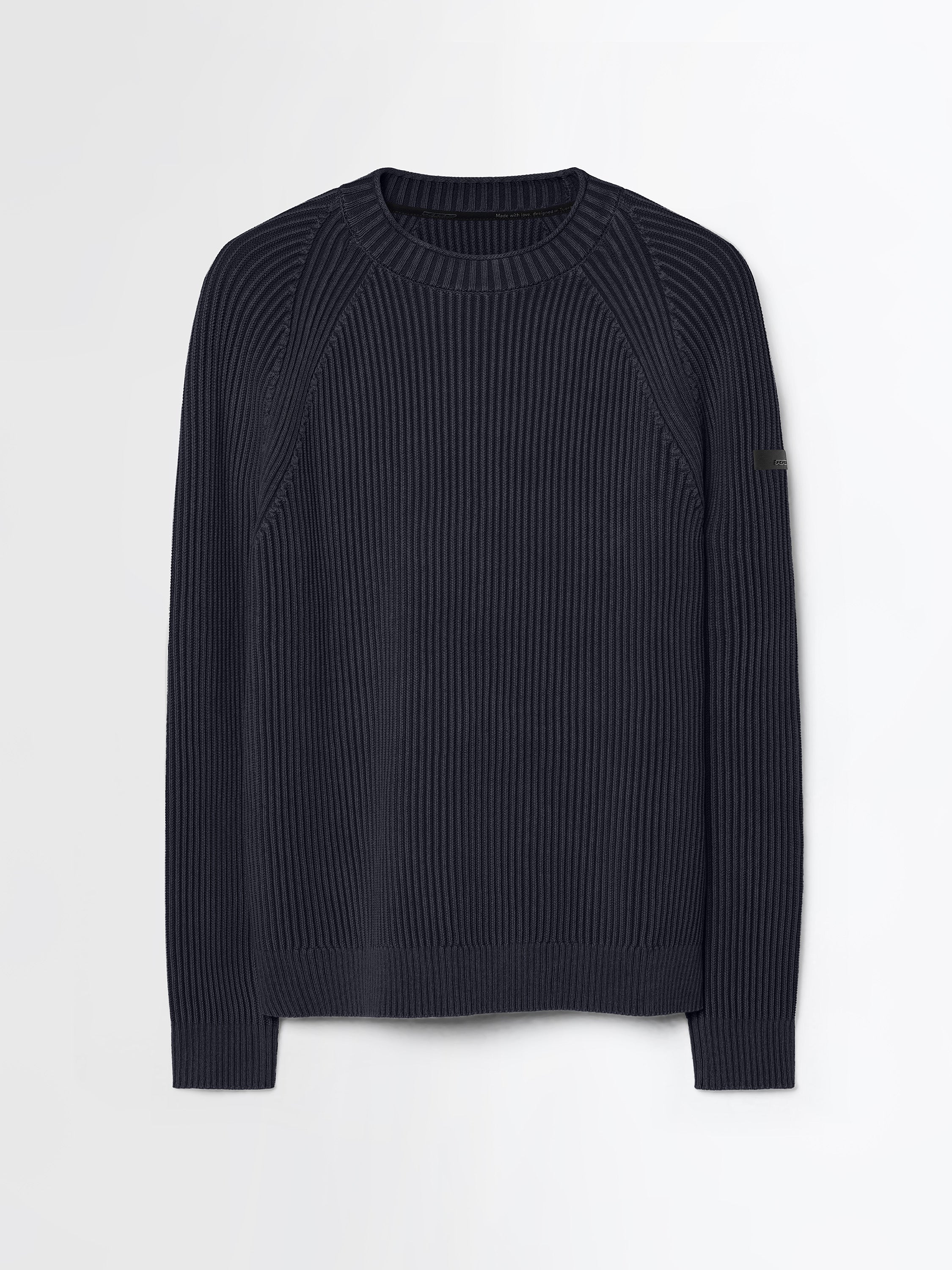 Cotton 7 Techno Wash Round Knit