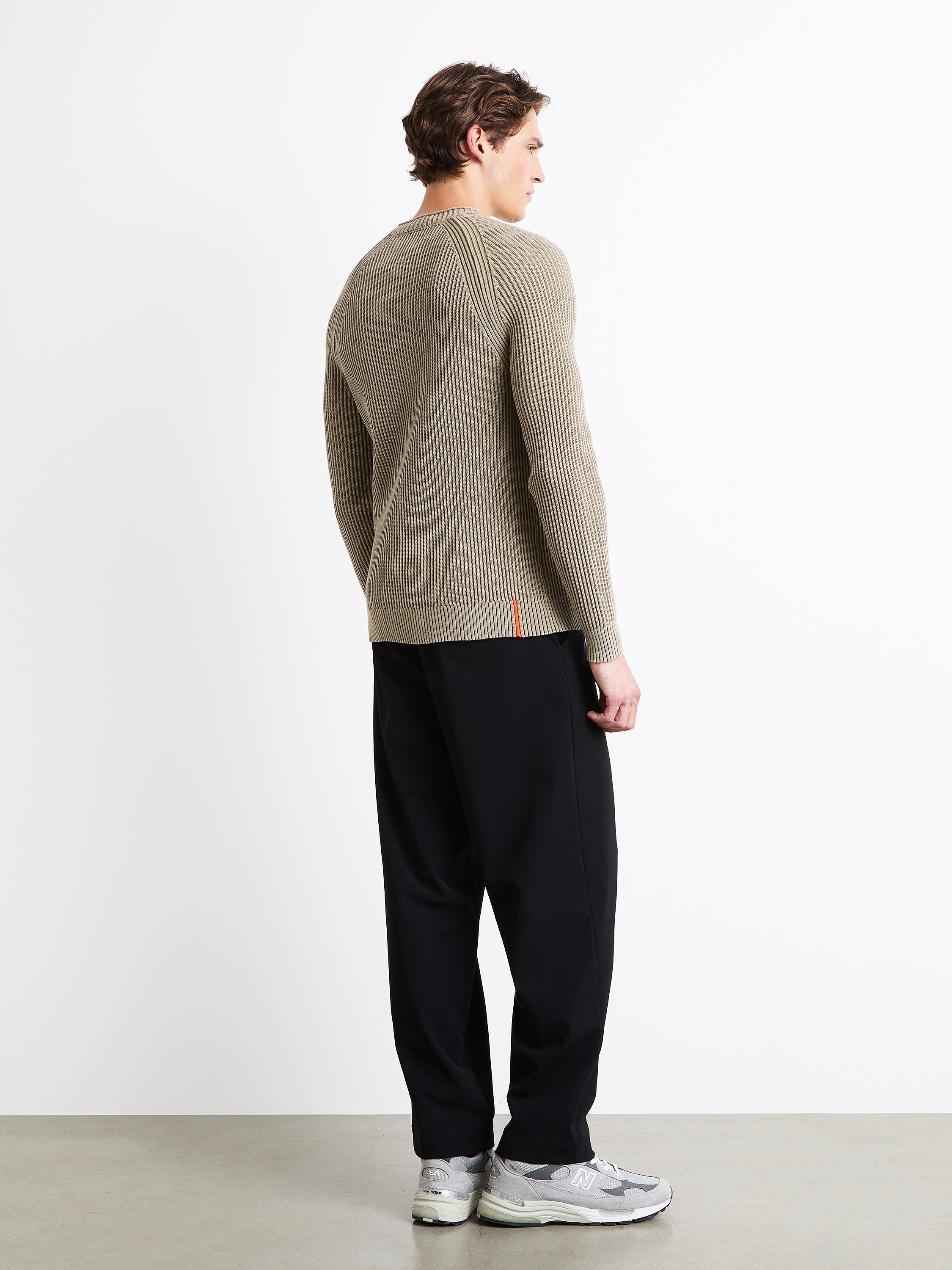 Cotton 7 Techno Wash Round Knit