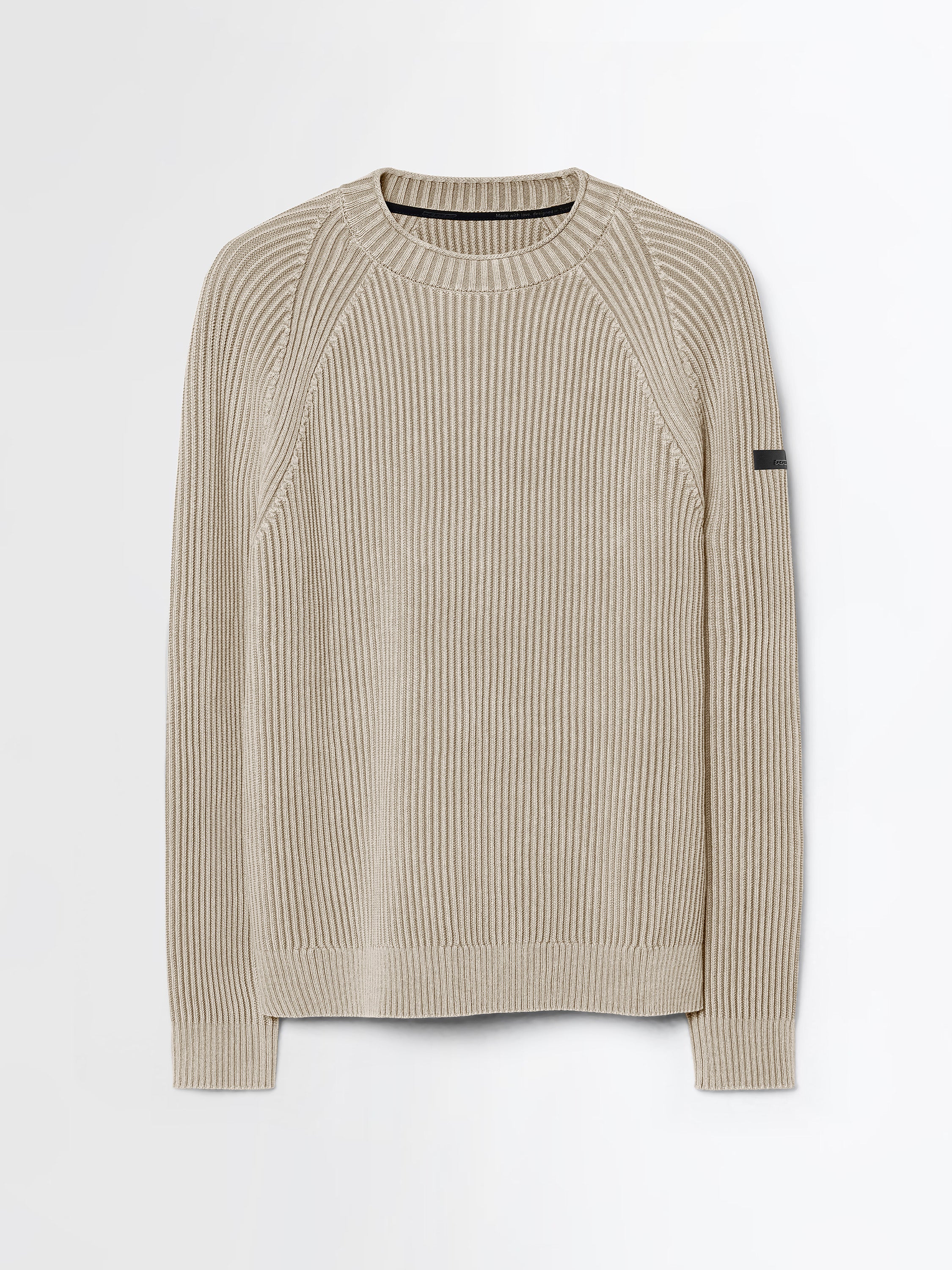 Cotton 7 Techno Wash Round Knit