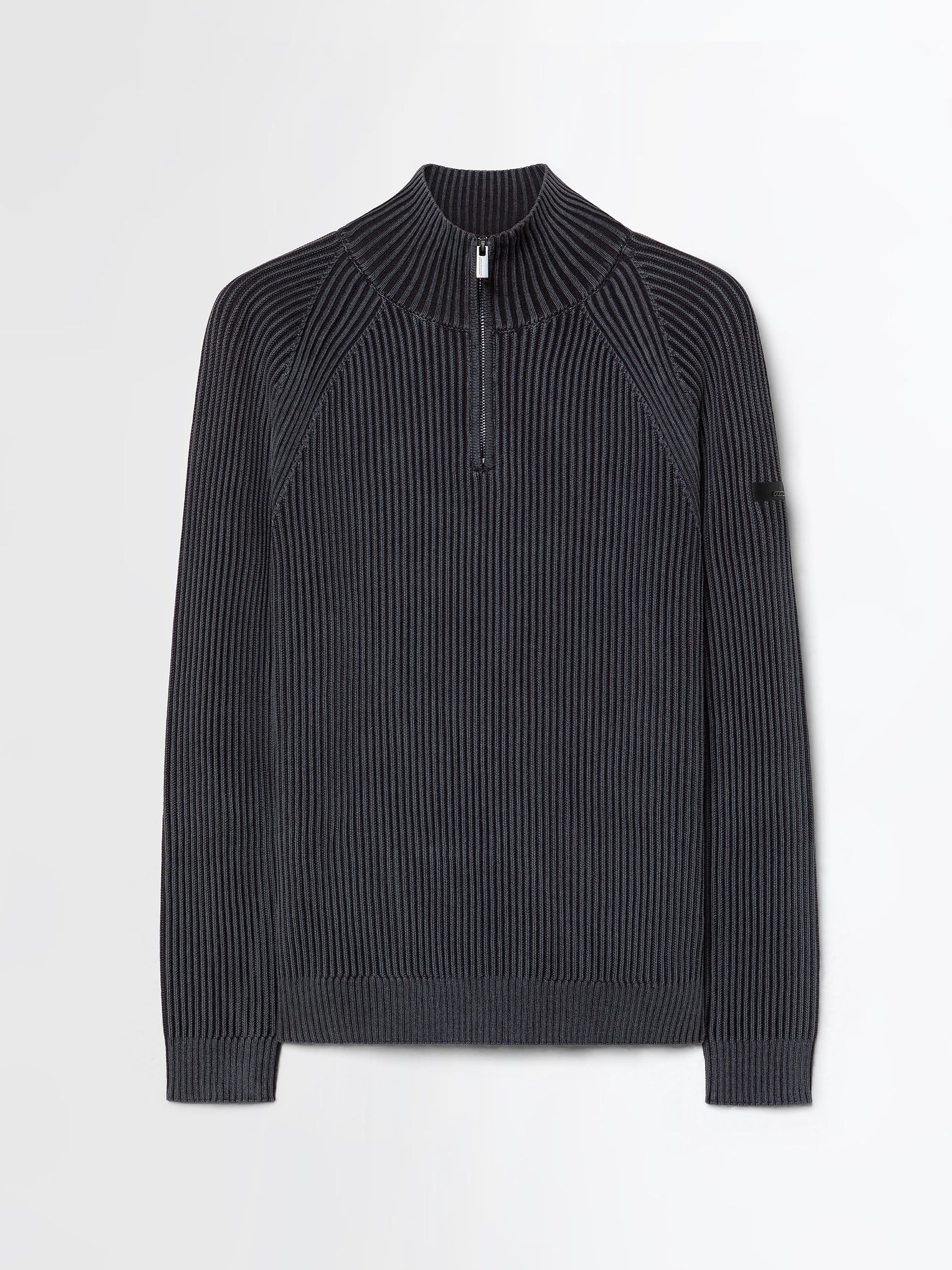 Cotton 7 Techno Wash Full Zip Knit
