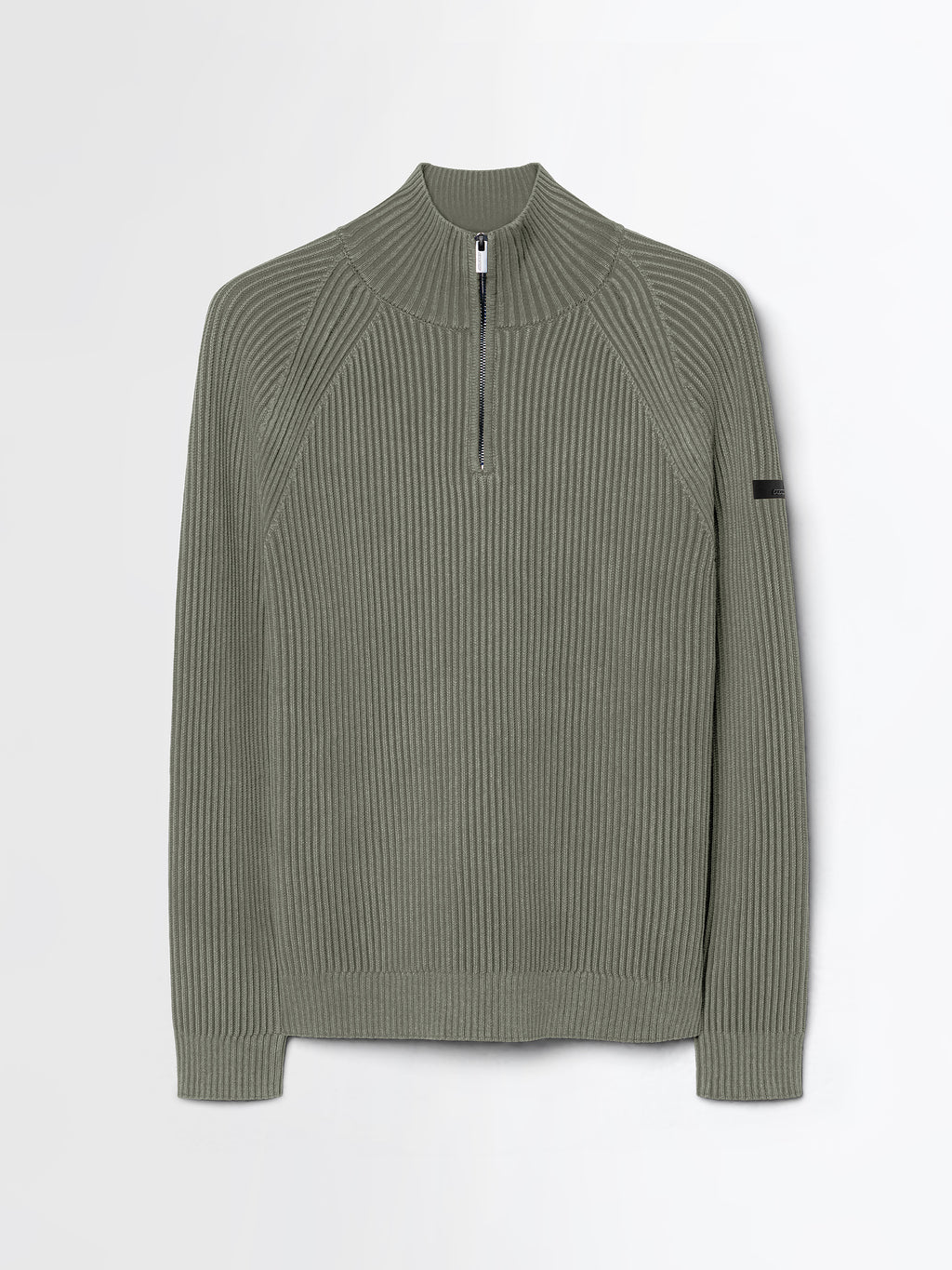 Cotton 7 Techno Wash Full Zip Knit