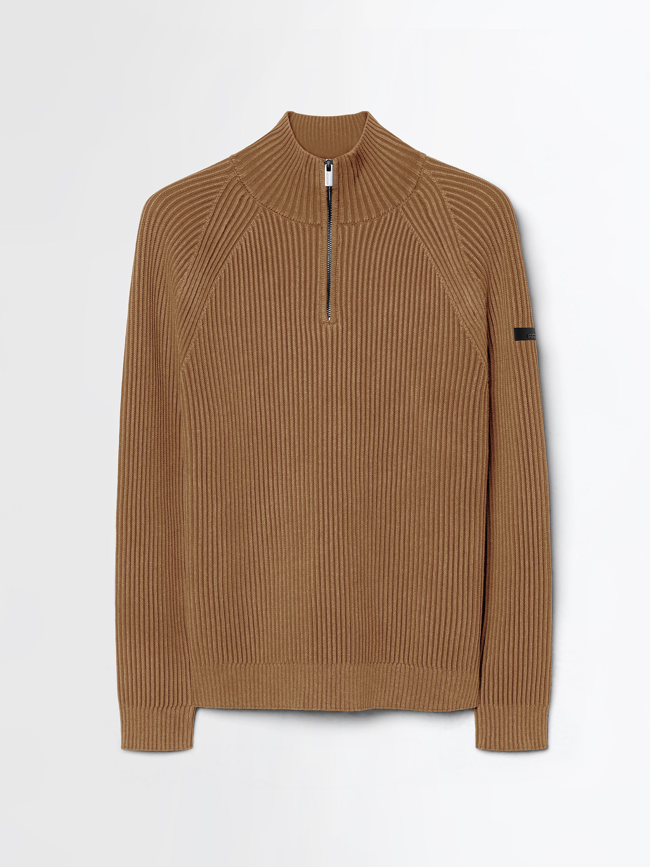 Cotton 7 Techno Wash Full Zip Knit