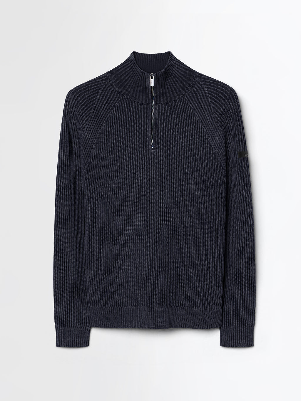 Cotton 7 Techno Wash Full Zip Knit