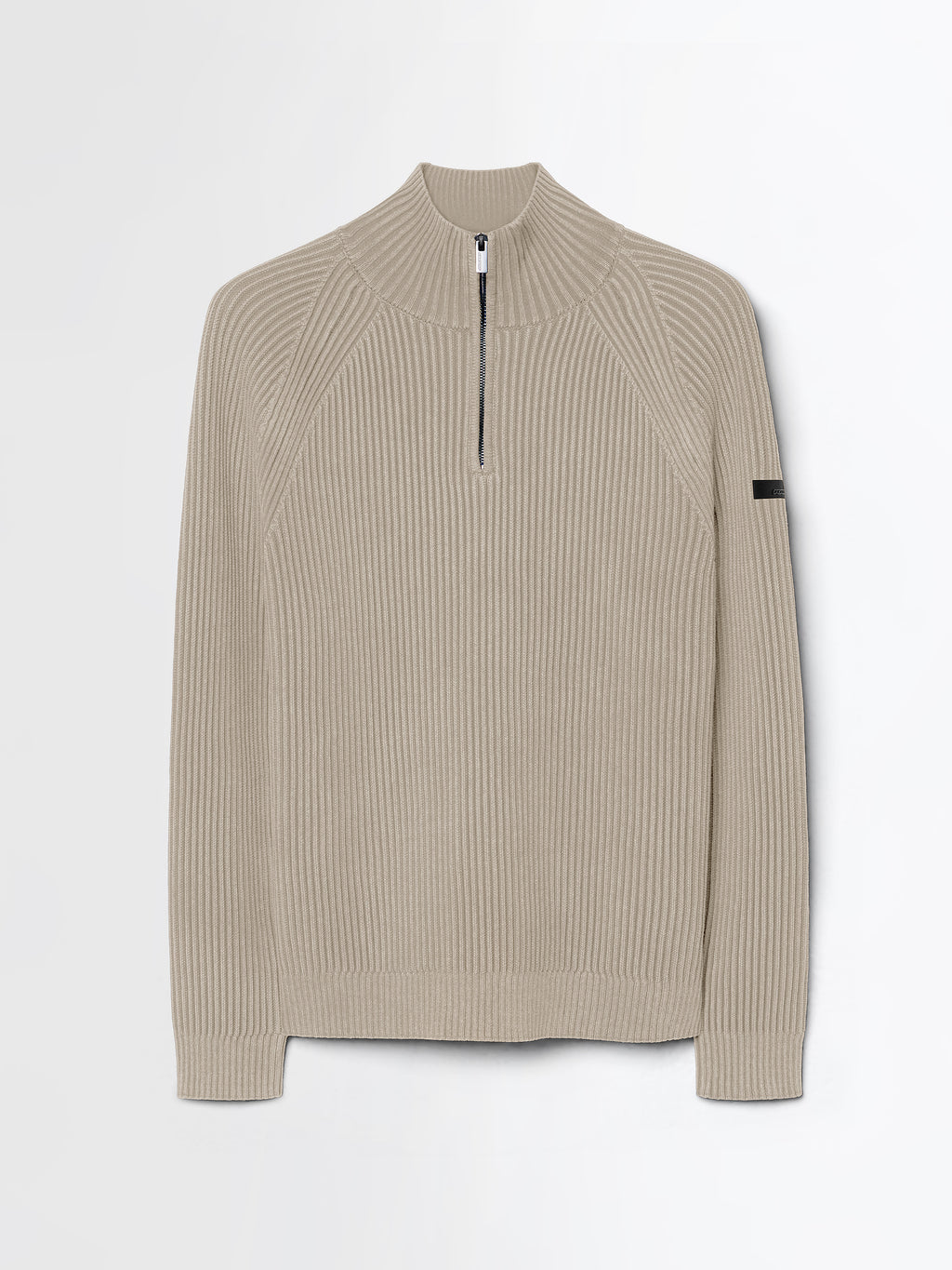 Cotton 7 Techno Wash Full Zip Knit