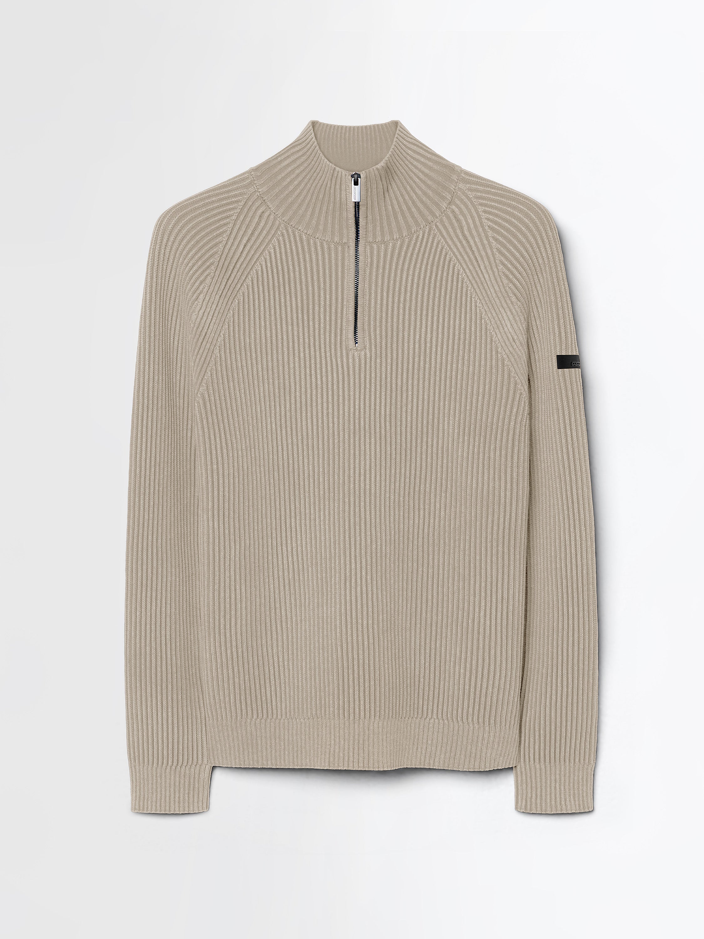 Cotton 7 Techno Wash Full Zip Knit