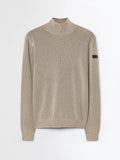 Cotton Techno Wash Turtleneck Knit