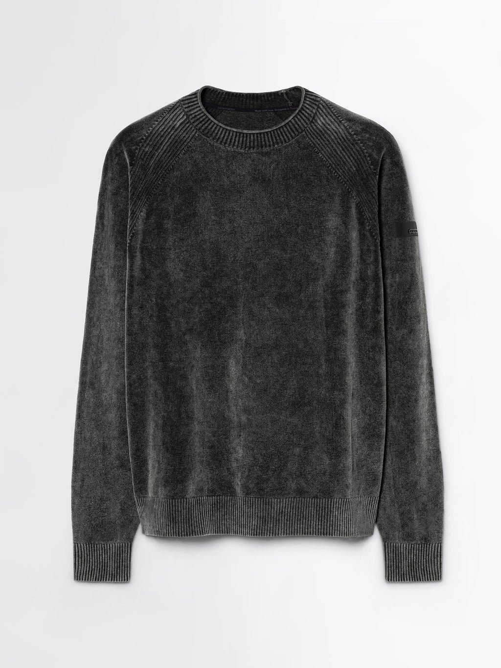 Velvet Techno Wash Round Knit