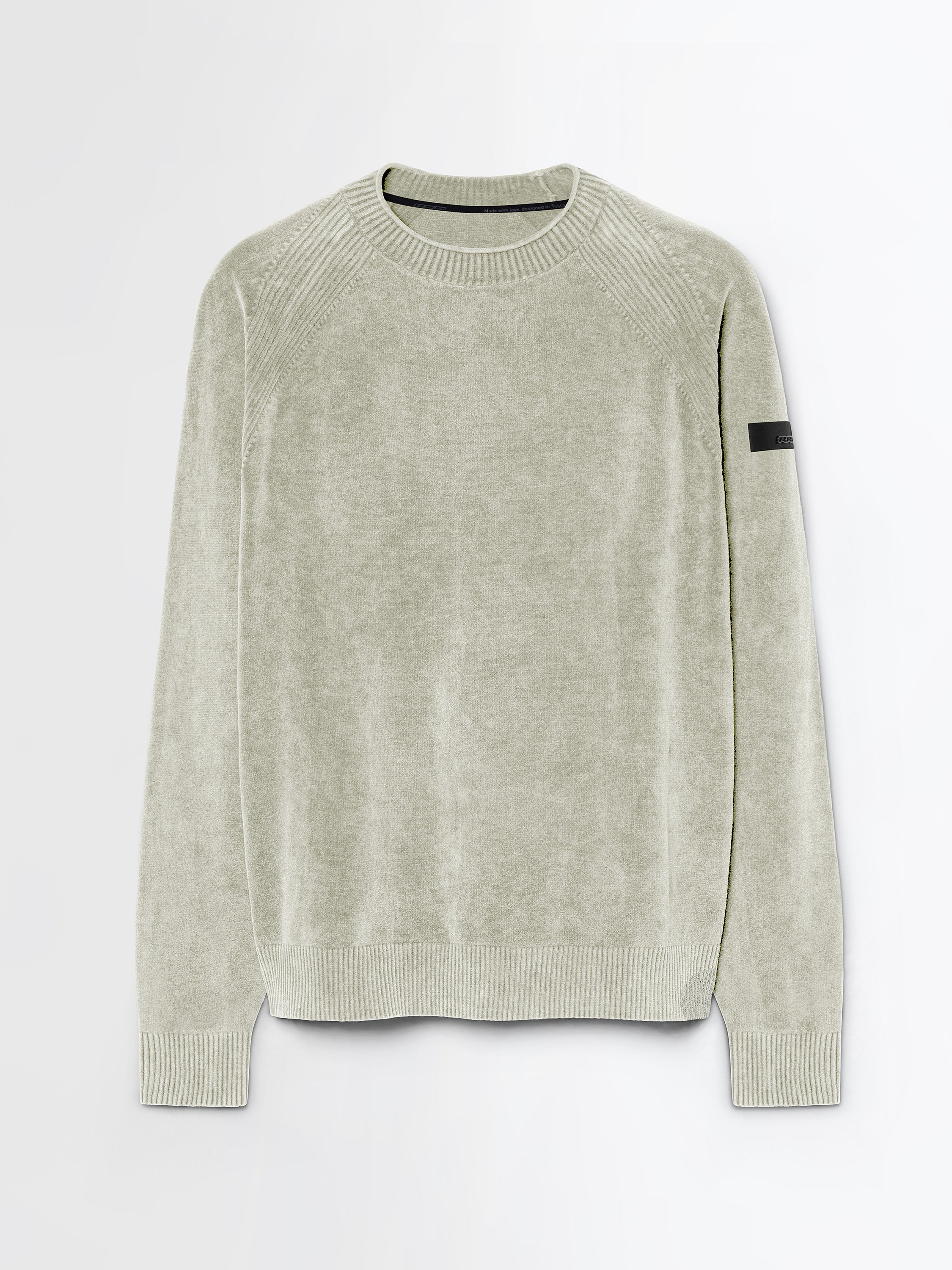 Velvet Techno Wash Round Knit
