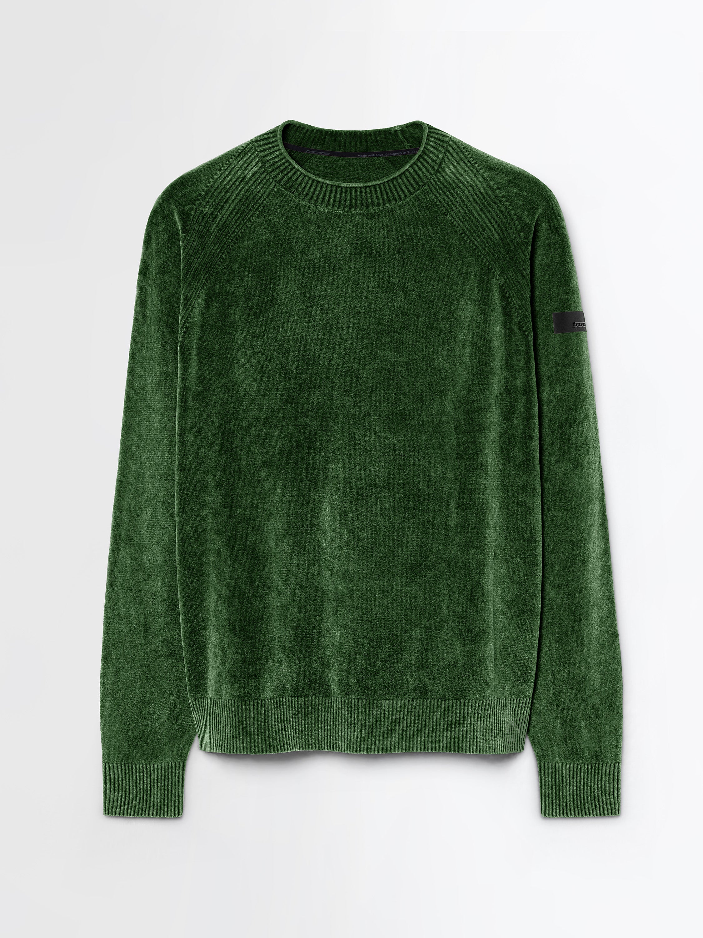 Velvet Techno Wash Round Knit