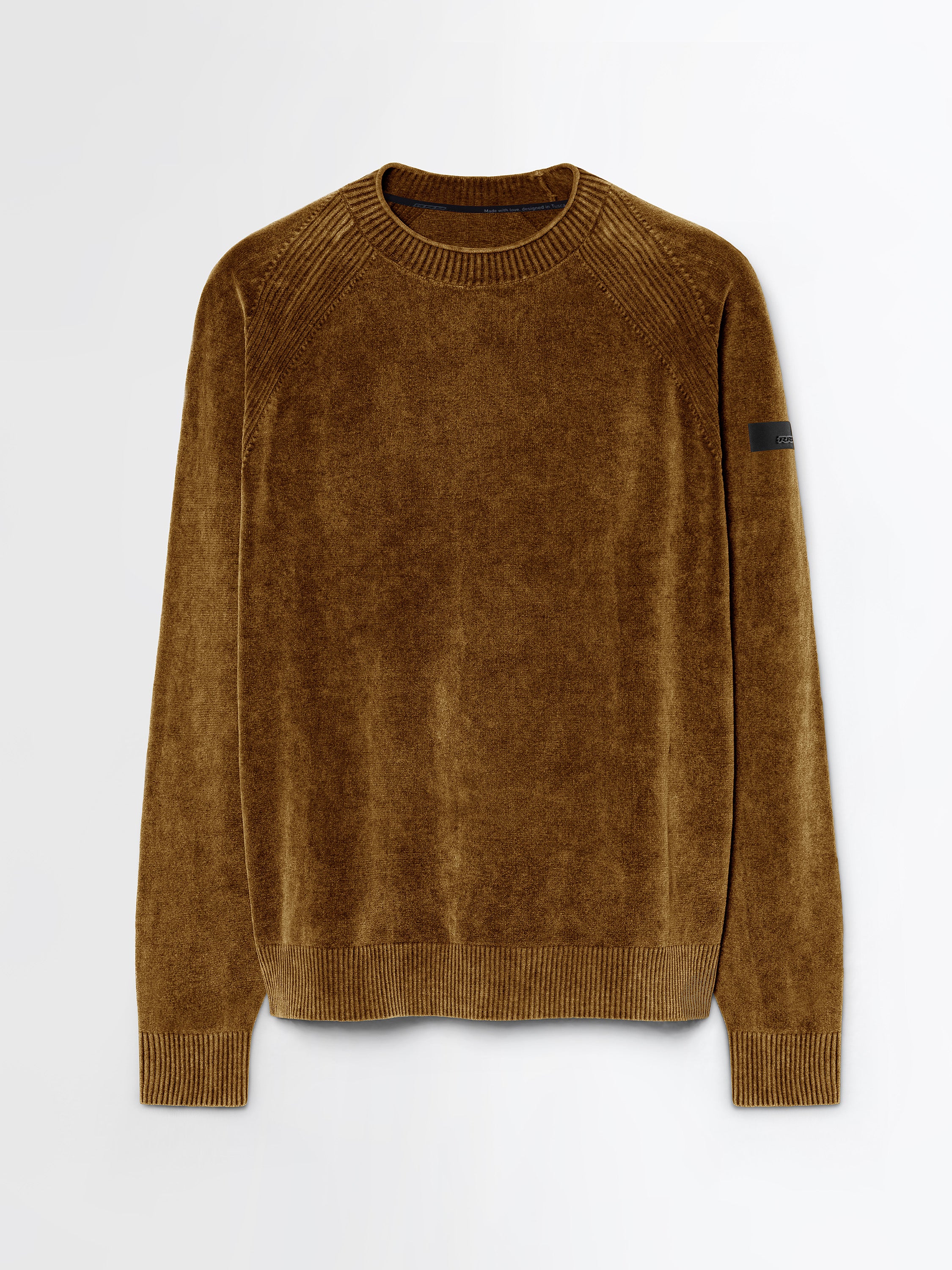 Velvet Techno Wash Round Knit