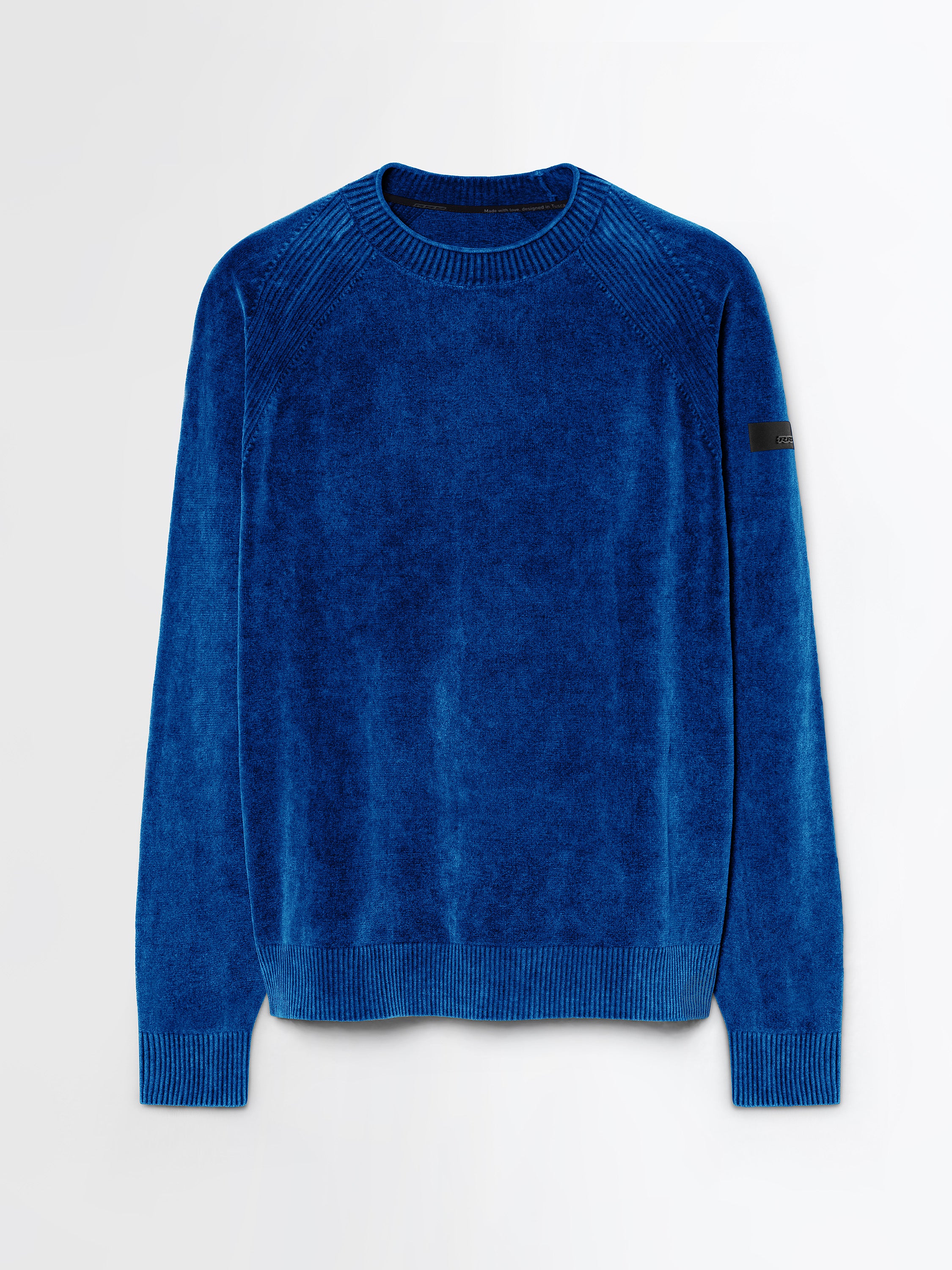 Velvet Techno Wash Round Knit