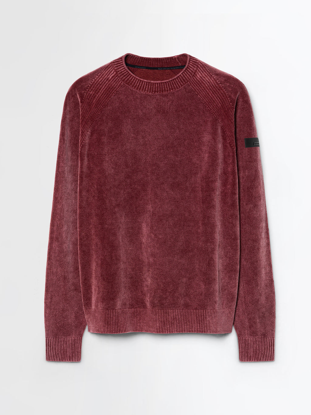 Velvet Techno Wash Round Knit