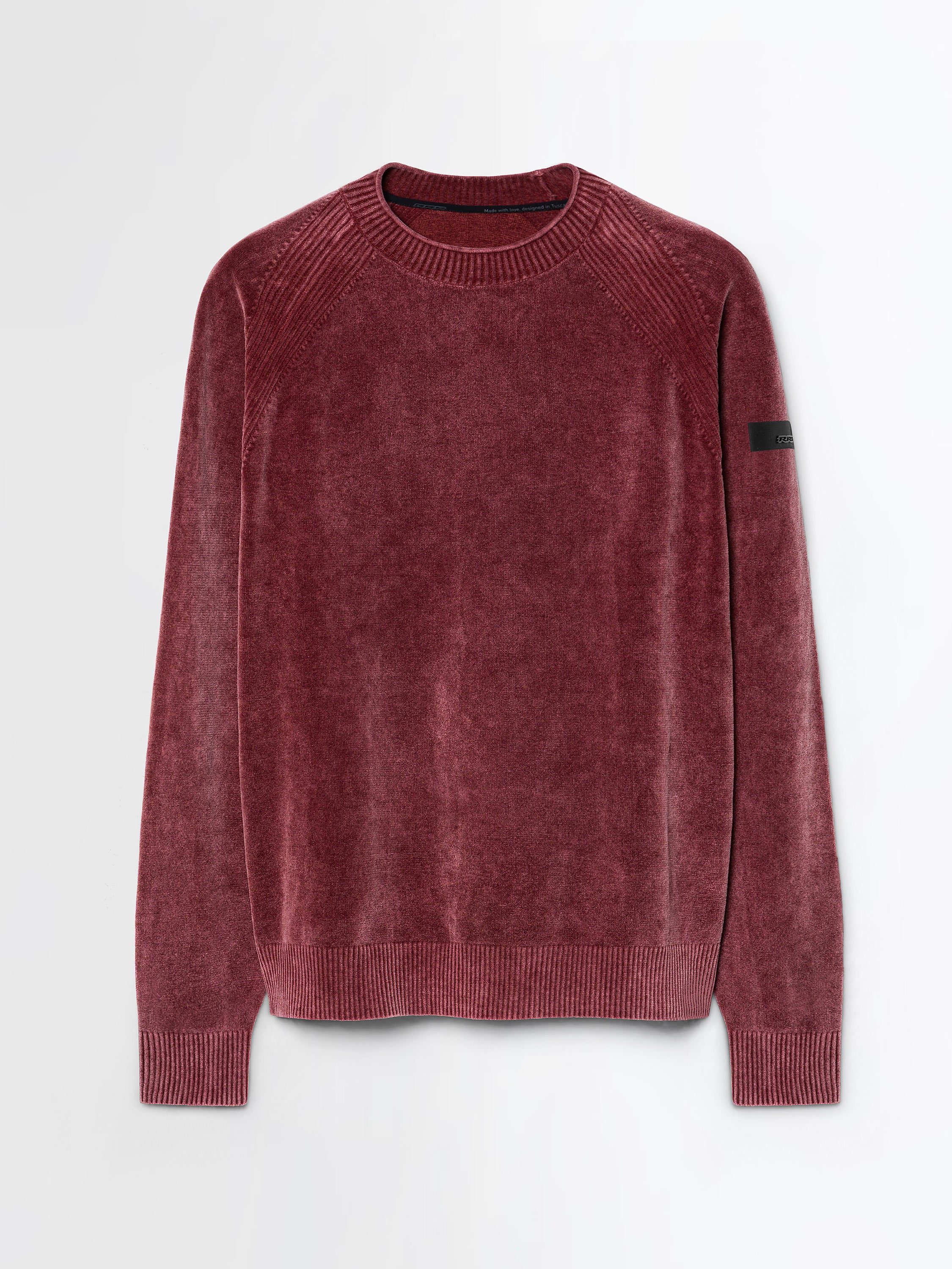 Velvet Techno Wash Round Knit