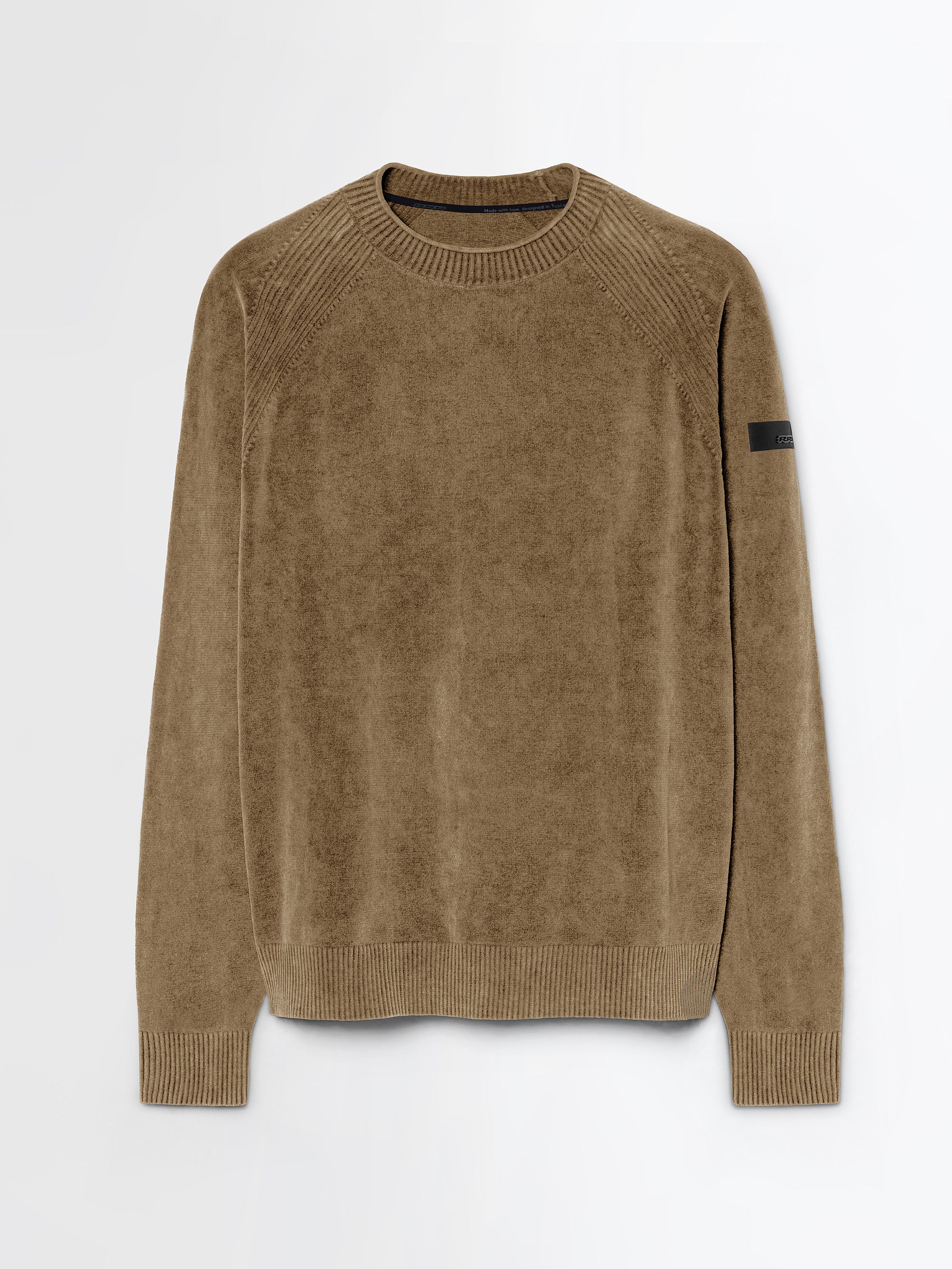 Velvet Techno Wash Round Knit