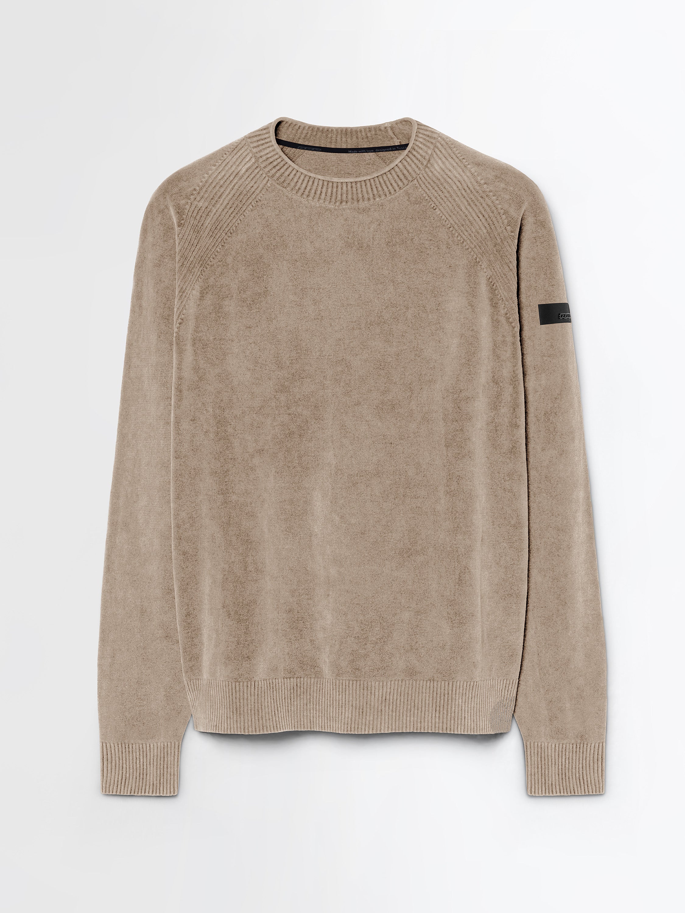 Velvet Techno Wash Round Knit