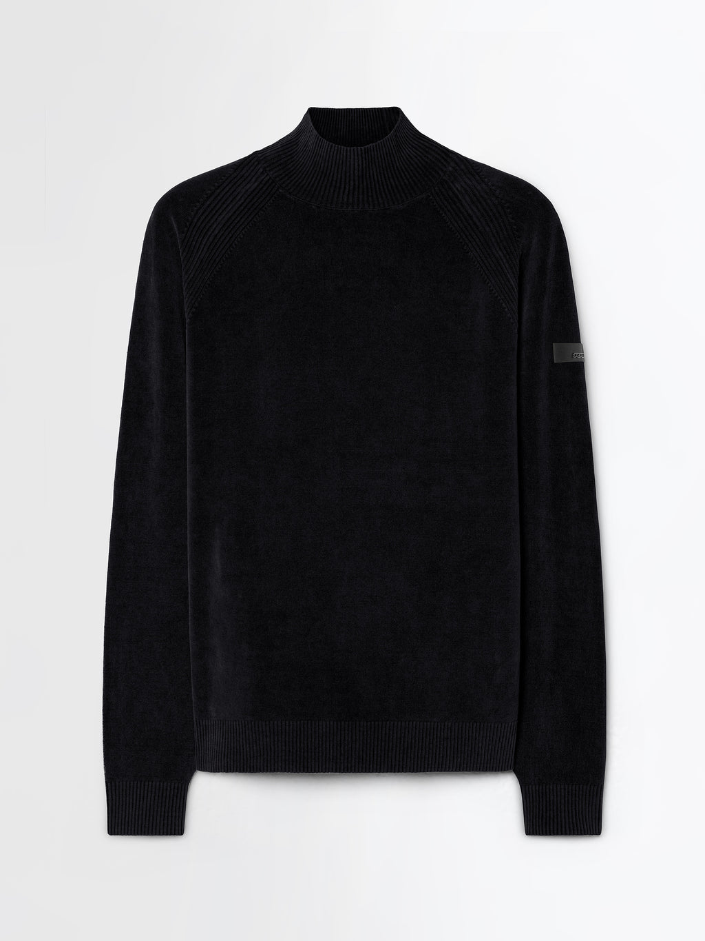 Velvet Techno Wash Turtleneck Knit