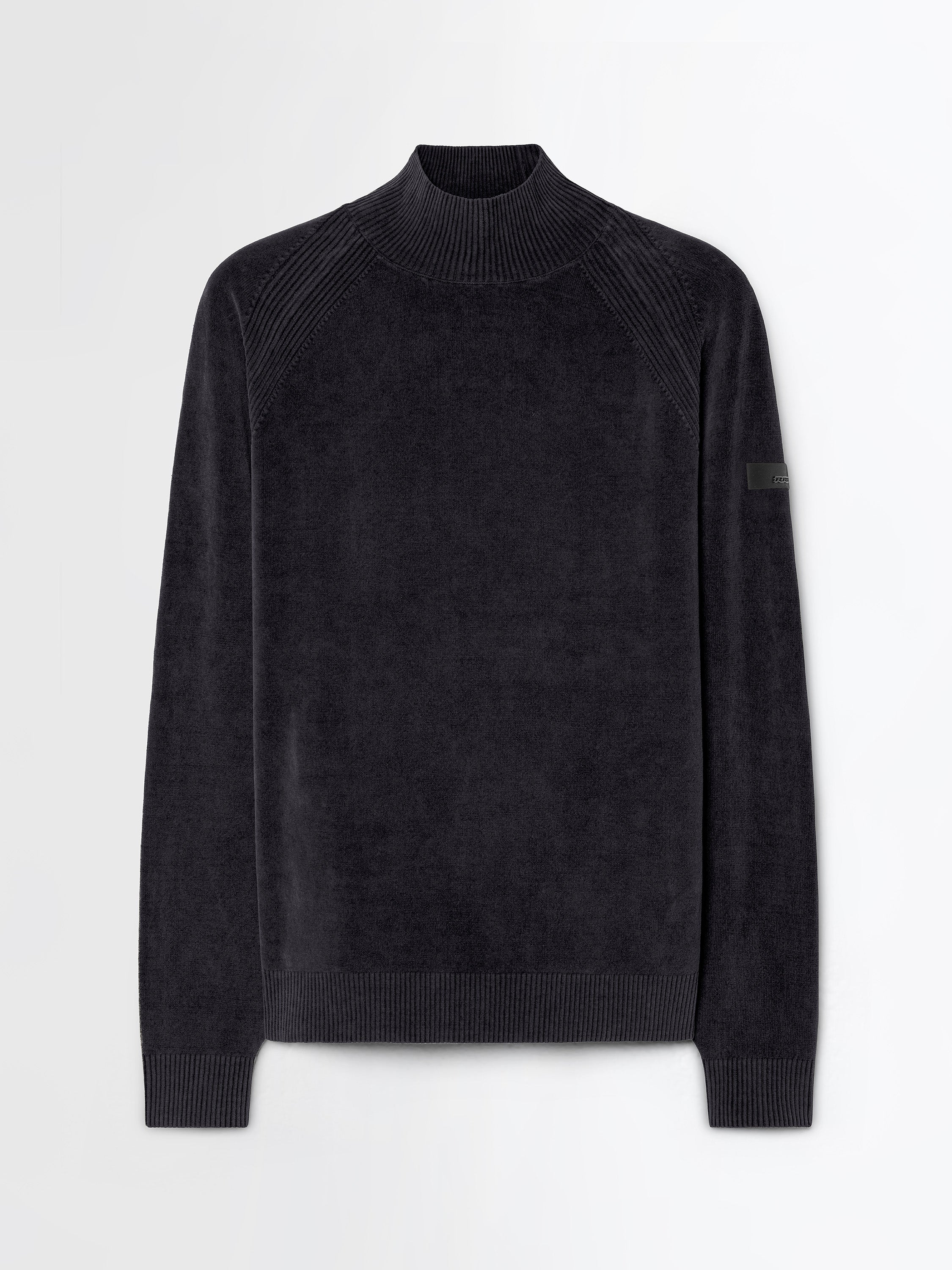 Velvet Techno Wash Turtleneck Knit