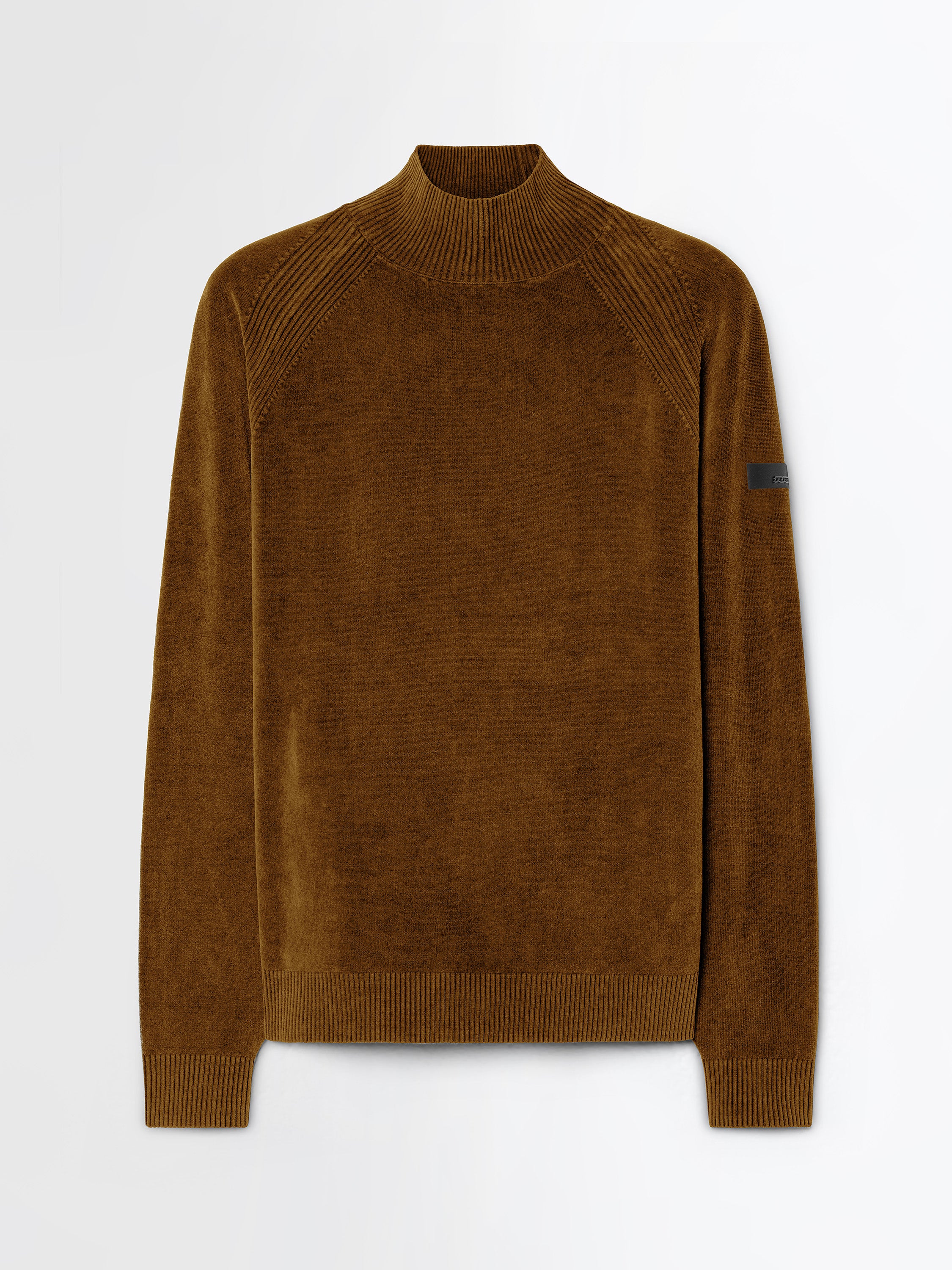 Velvet Techno Wash Turtleneck Knit