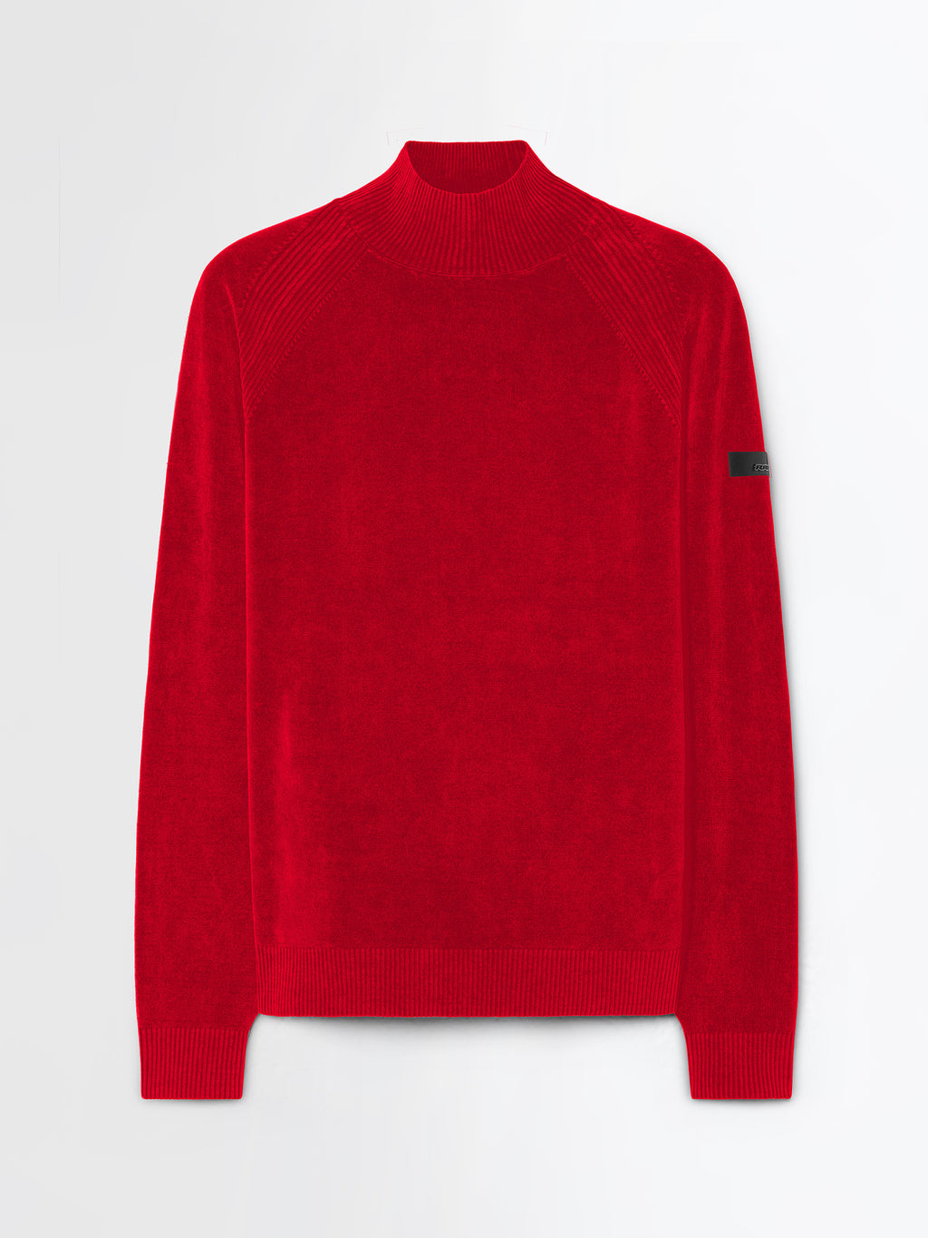 Velvet Techno Wash Turtleneck Knit