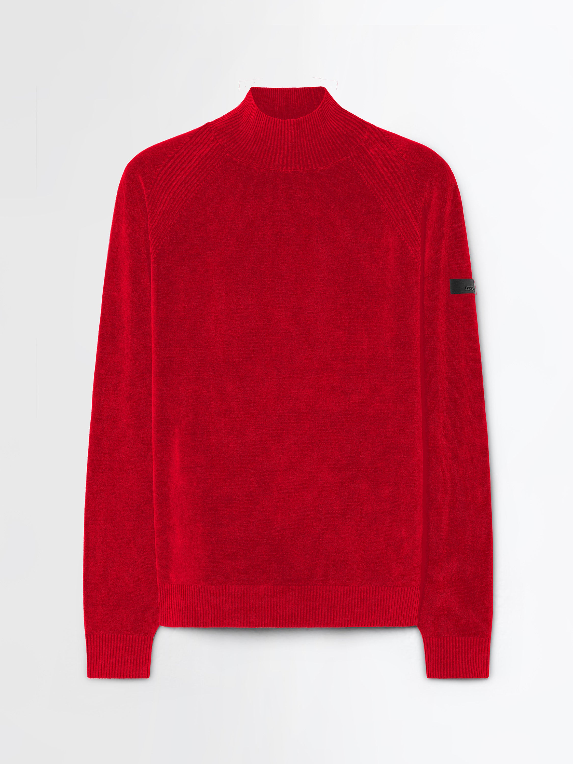Velvet Techno Wash Turtleneck Knit