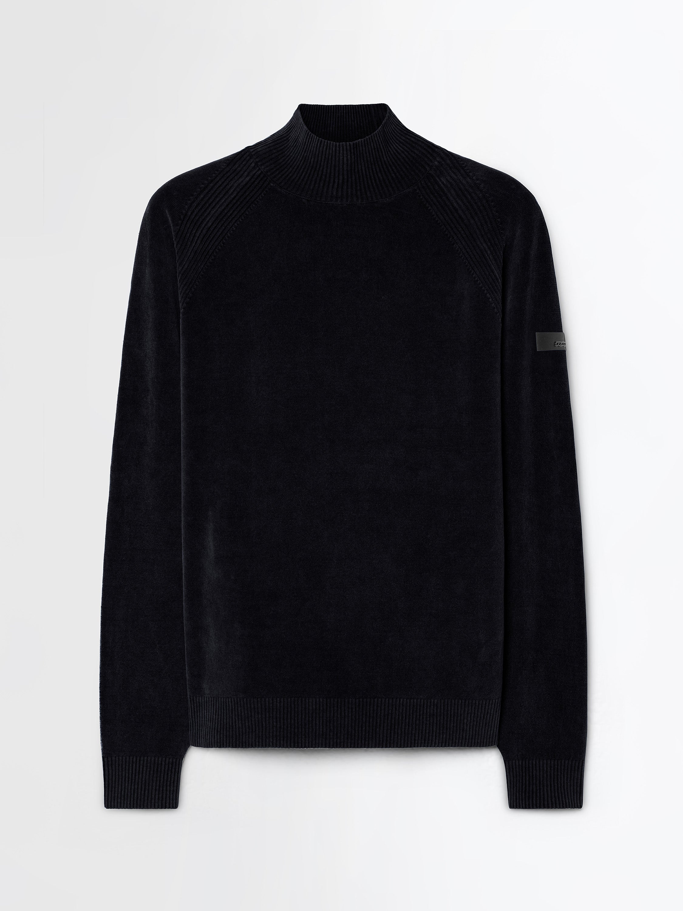 Velvet Techno Wash Turtleneck Knit