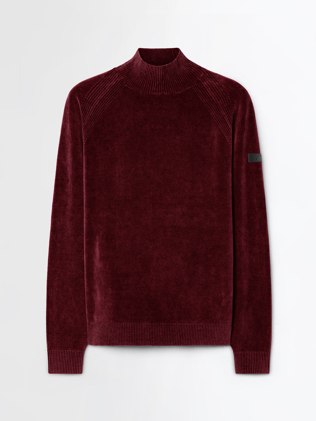 Velvet Techno Wash Turtleneck Knit
