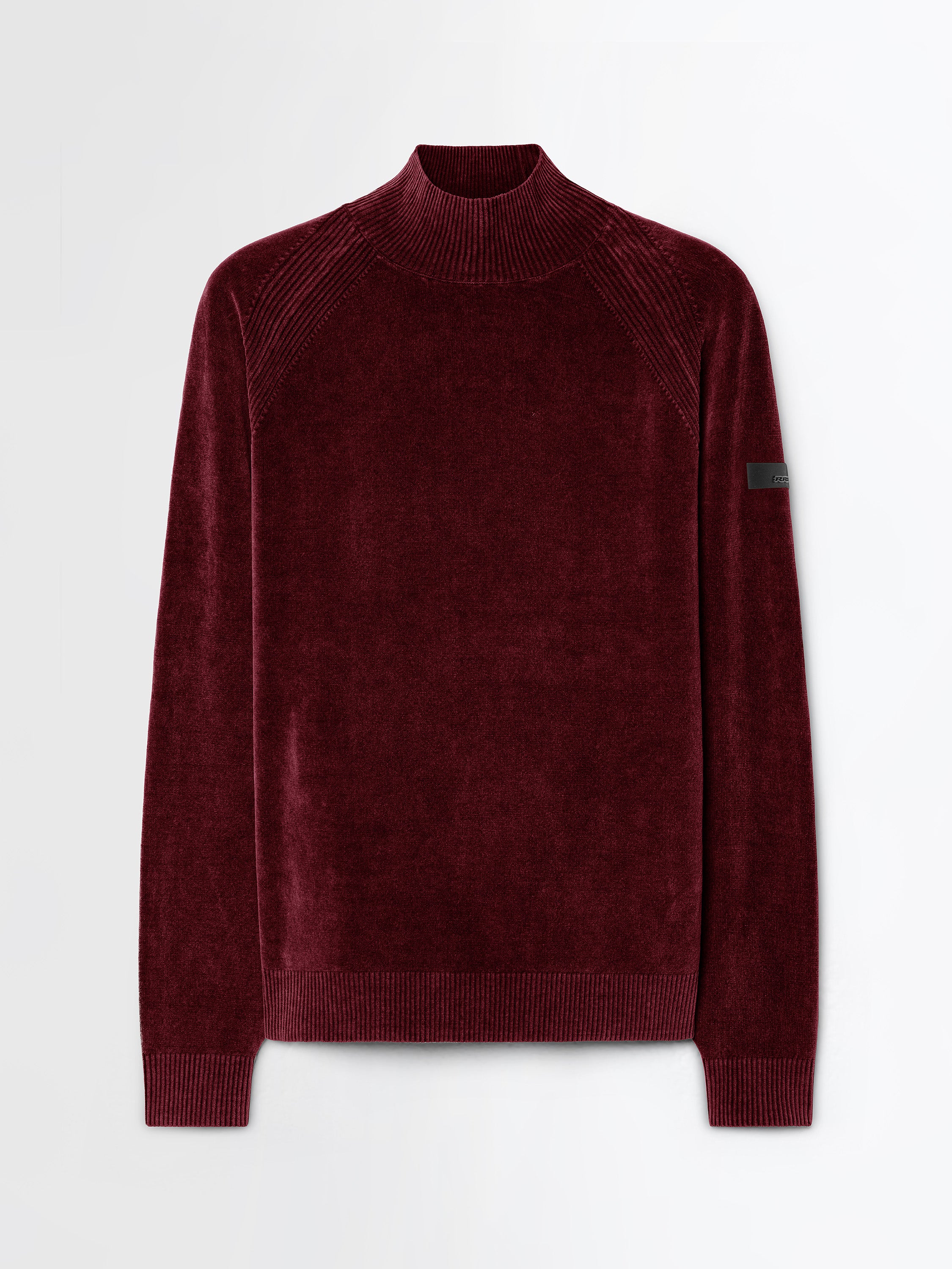 Velvet Techno Wash Turtleneck Knit
