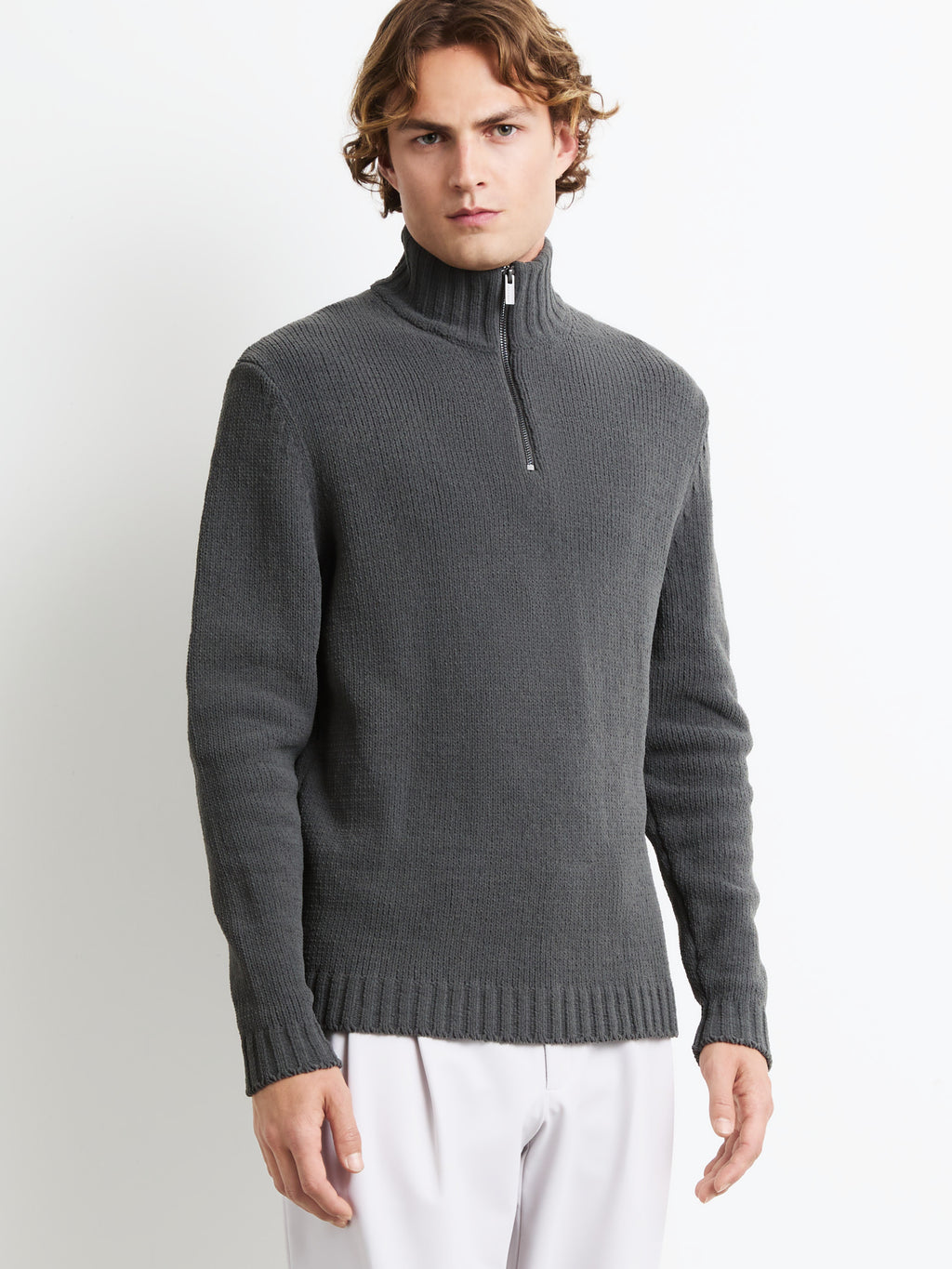 Cinematt Half Zip Knit