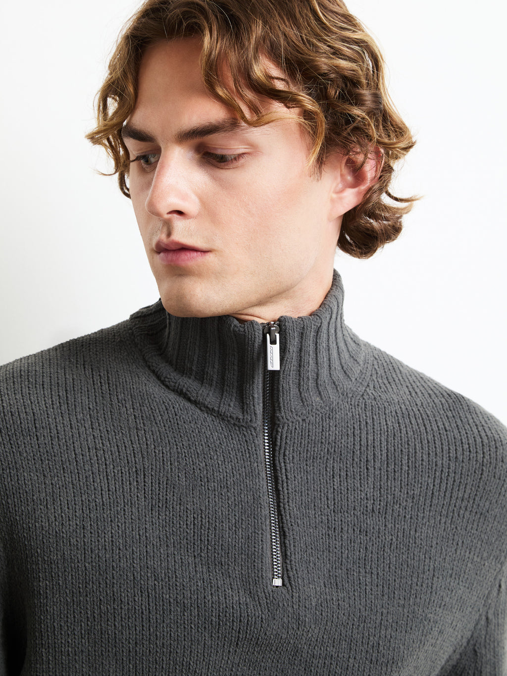 Cinematt Half Zip Knit