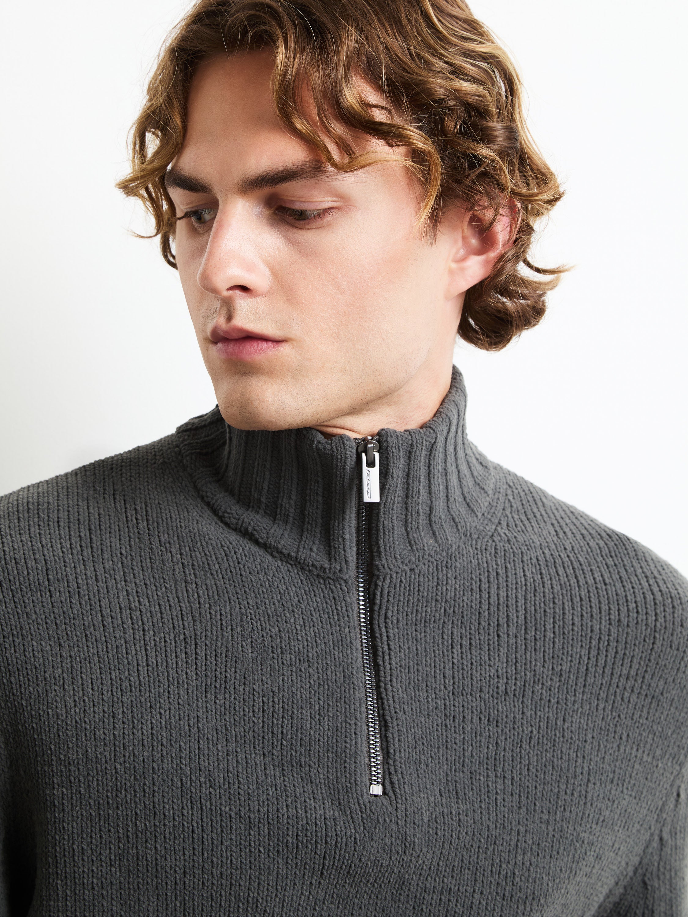 Cinematt Half Zip Knit
