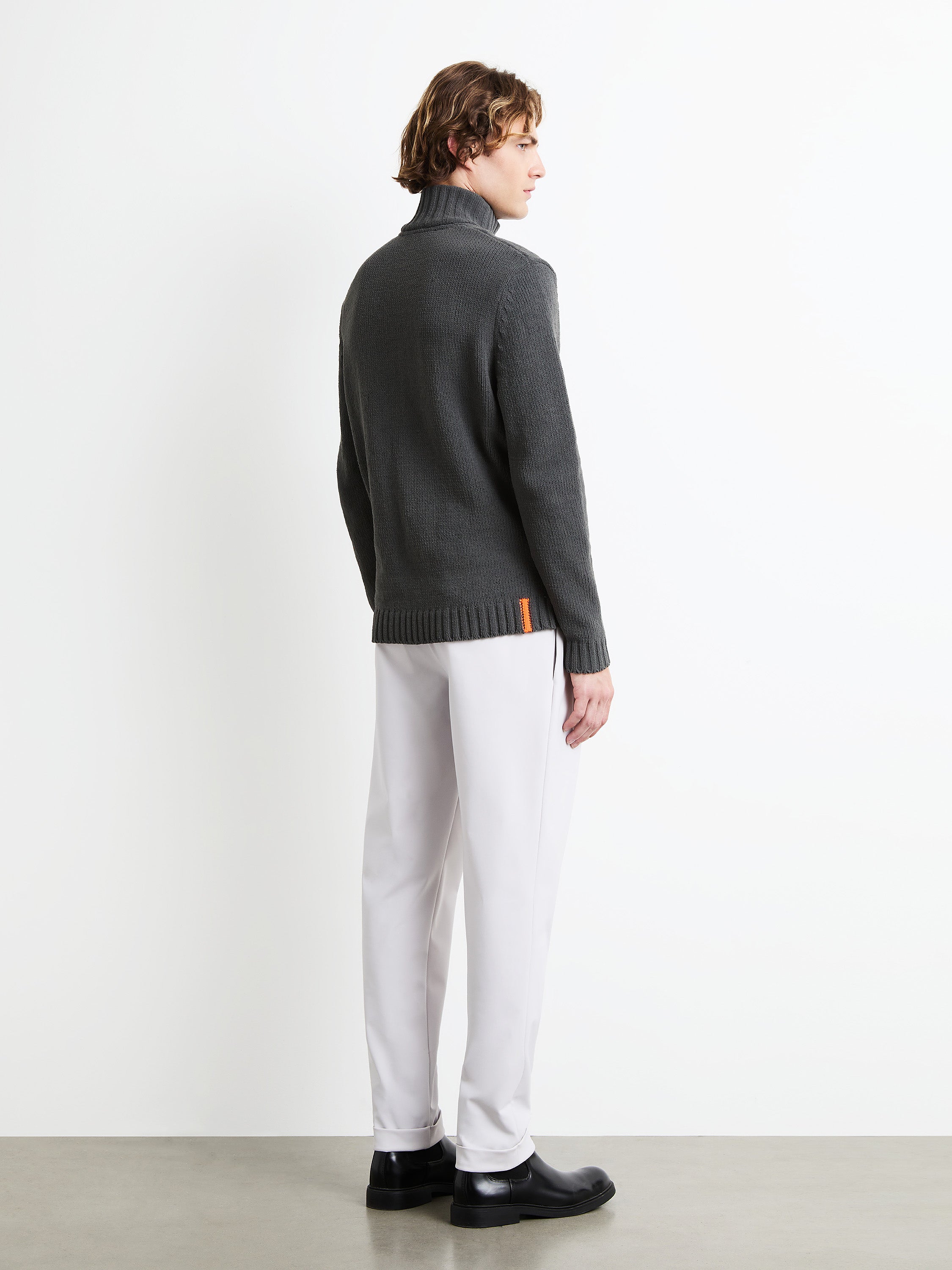 Cinematt Half Zip Knit