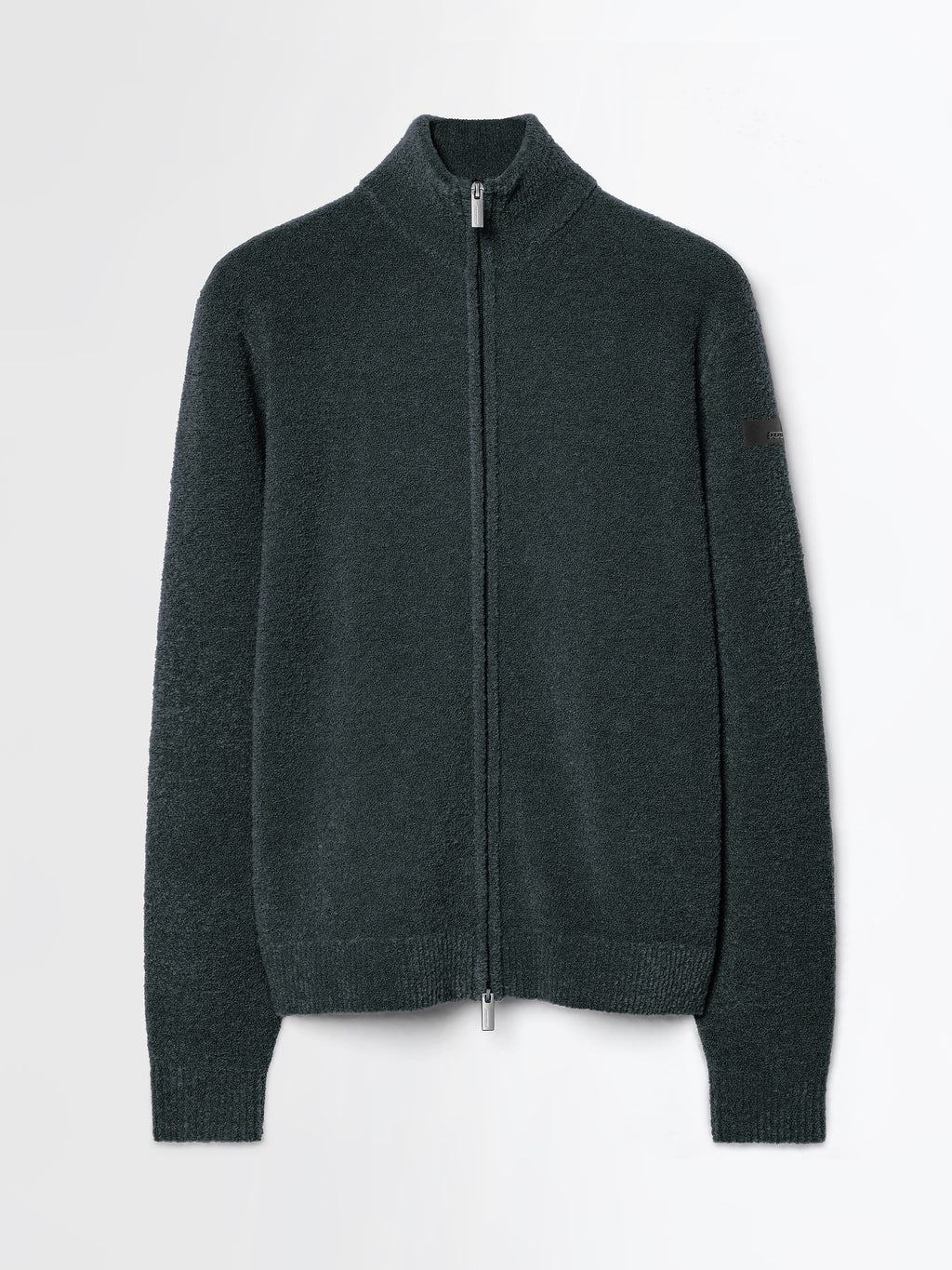 Bouclè Full Zip Knit