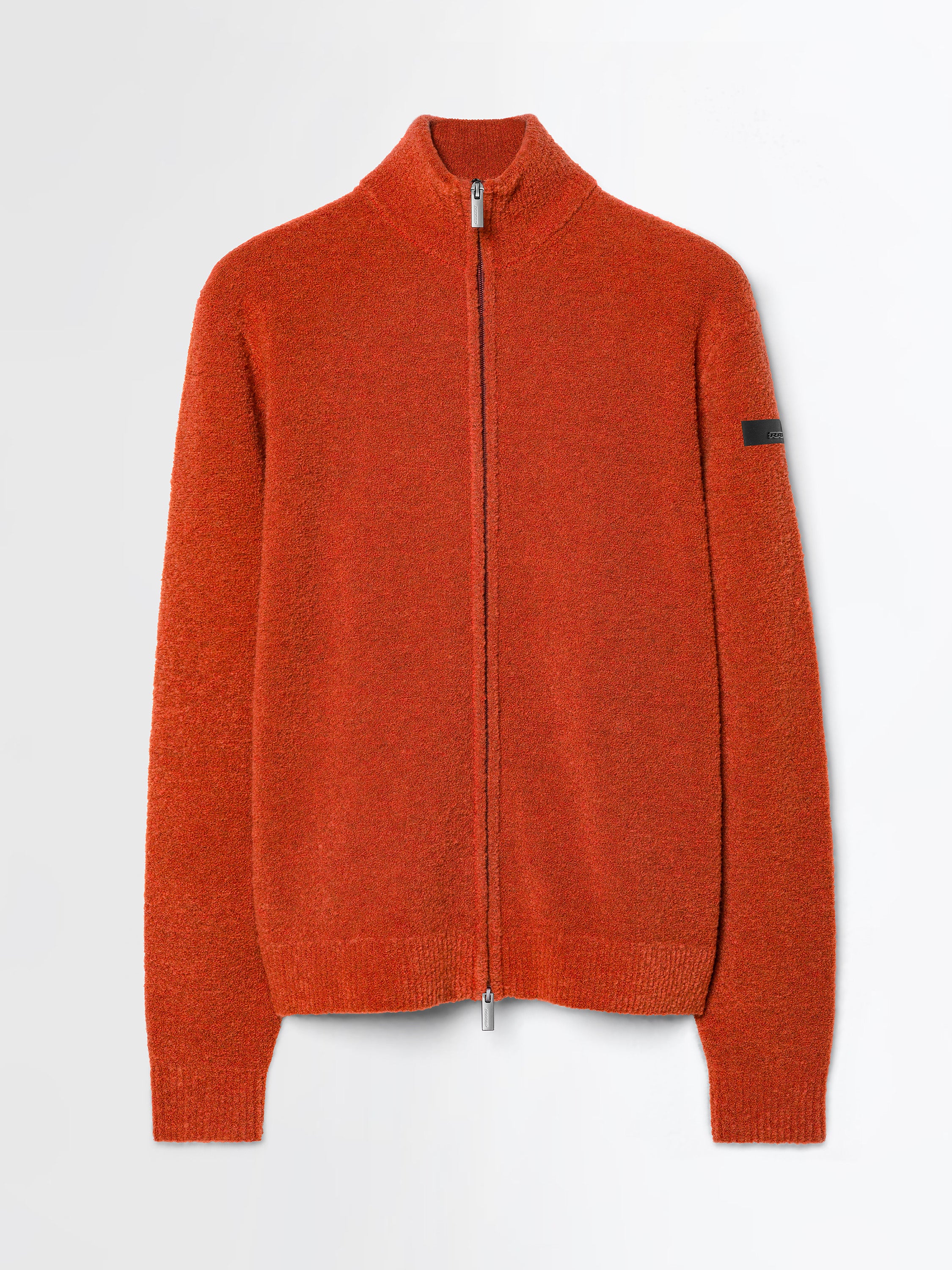 Bouclè Full Zip Knit