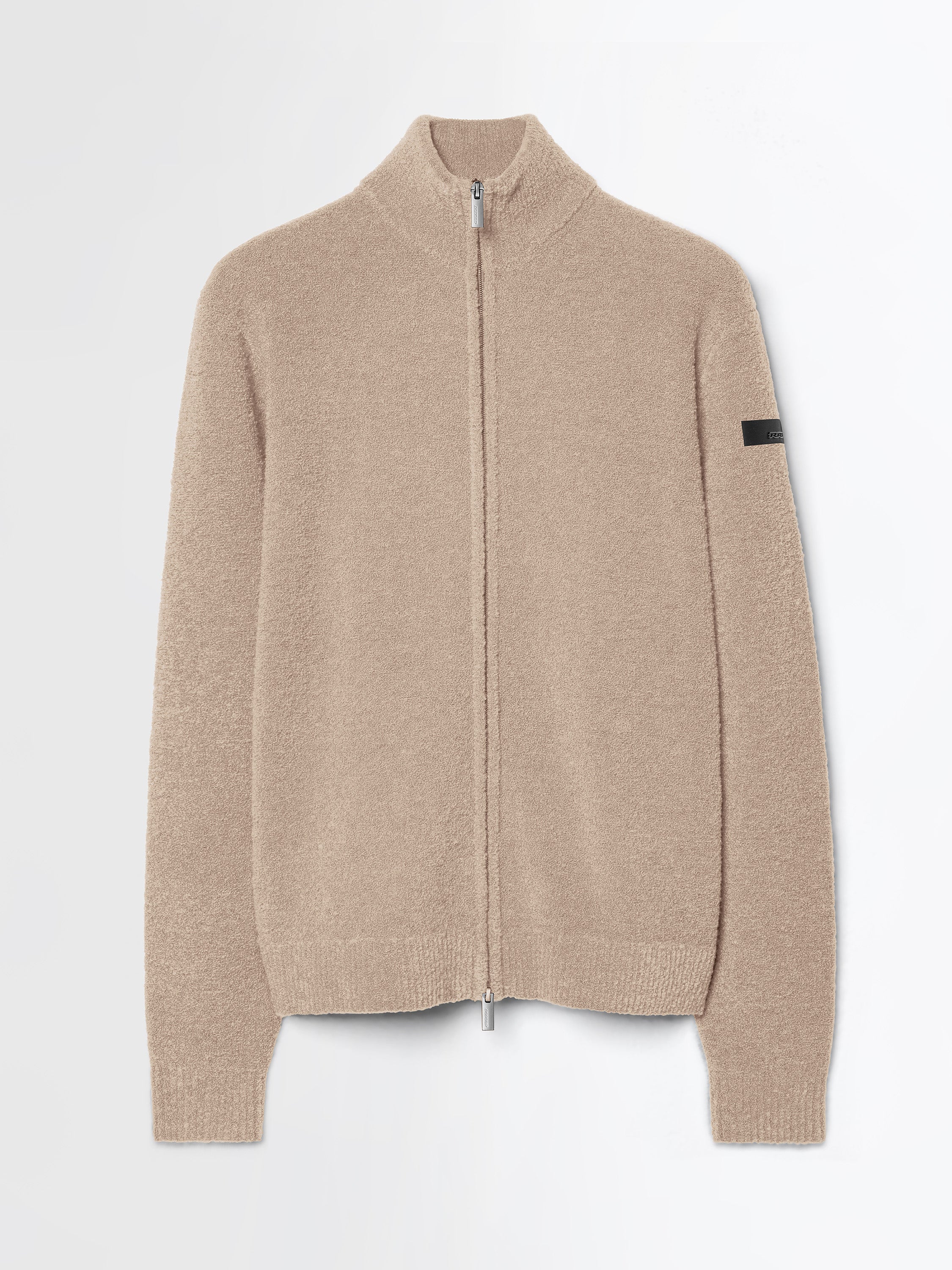 Bouclè Full Zip Knit