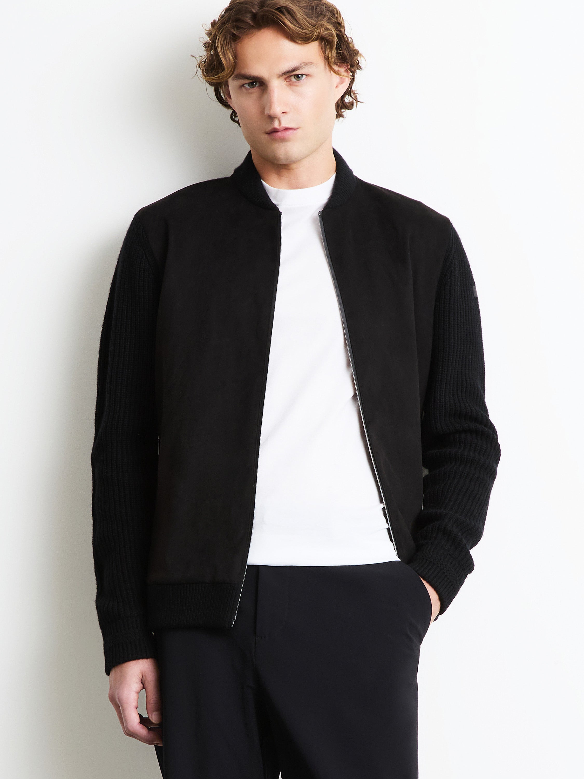 Nabucco Wool Cash Full Zip Soft Knit