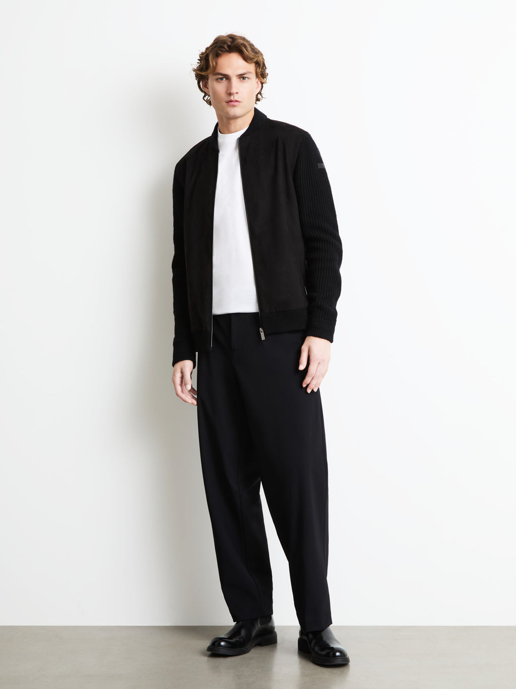 Nabucco Wool Cash Full Zip Soft Knit